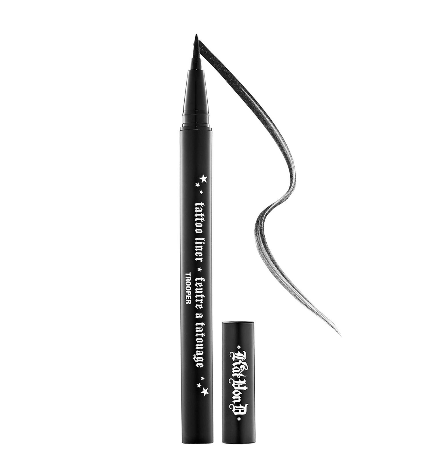 Kat Von D Tattoo Liner in Trooper Black - Waterproof Liquid Eyeliner (Full Size) - UNBOXED - Buy Online on GoSupps.com