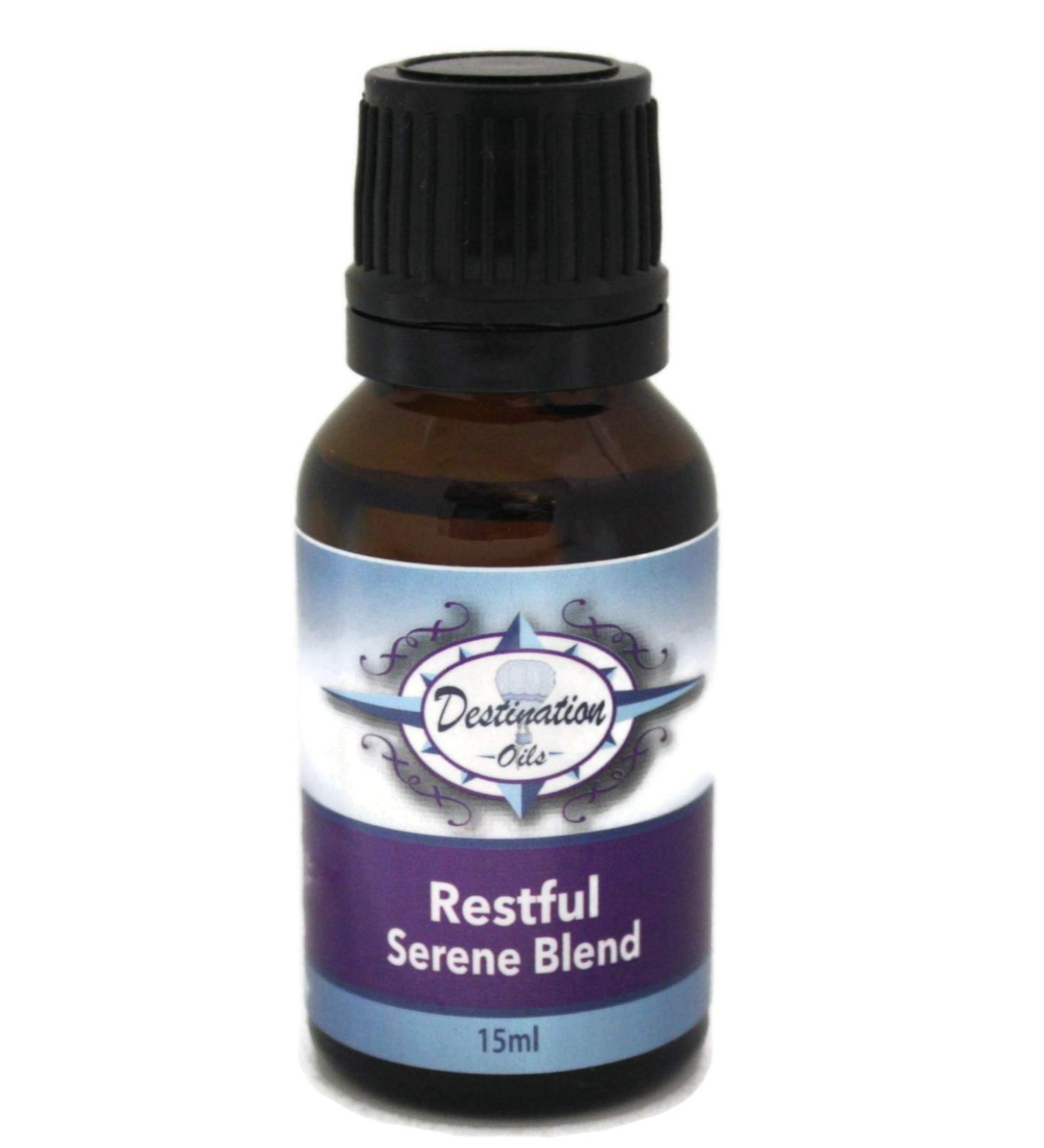 Destination Oils Restful - Serene Essential Oil Blend - 15ml- 100% Pure
