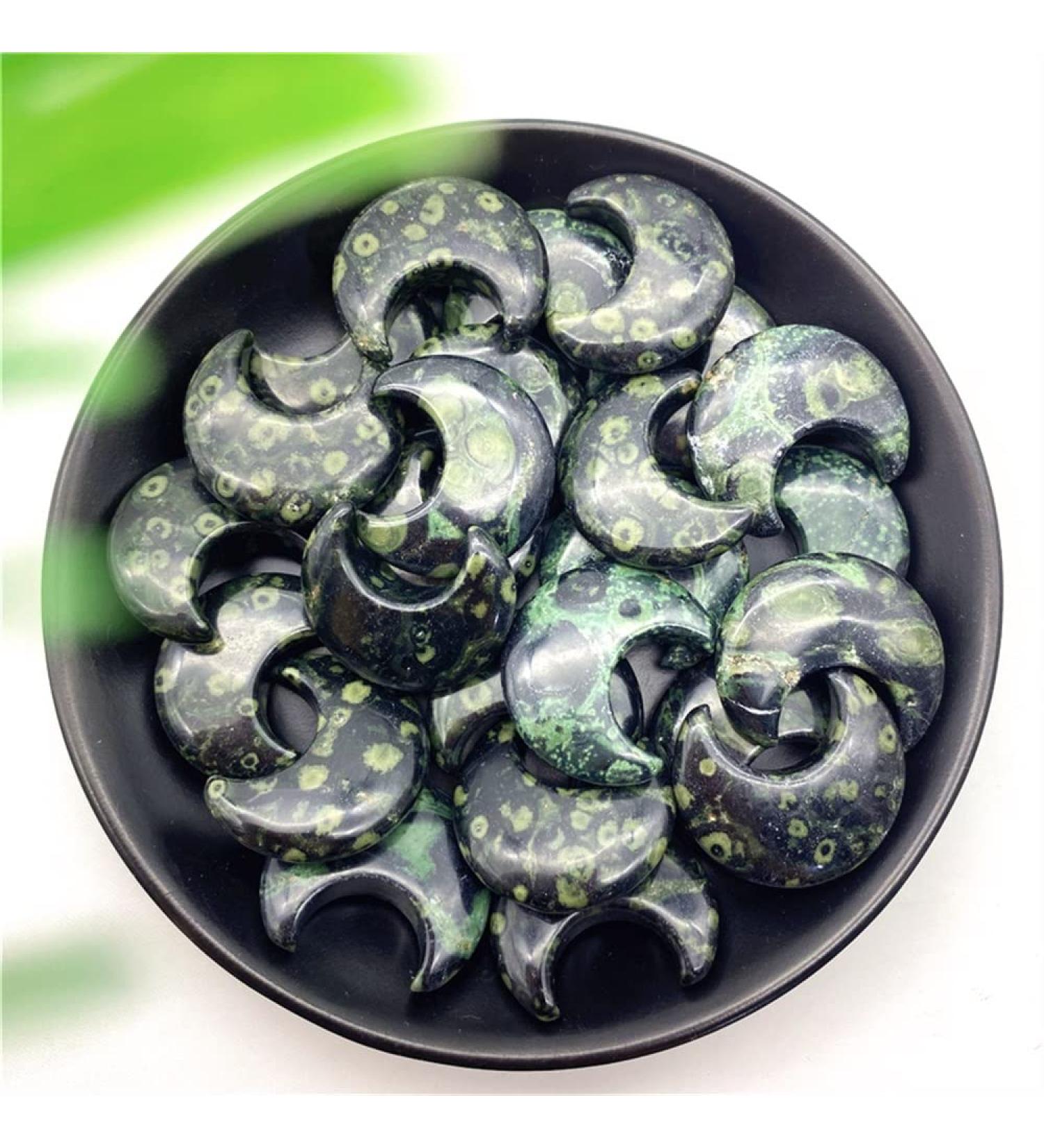 Natural Magic Natural Peacock Eye Crystals Moon Shaped Stones Crystals Jewelry Making Natural Stones and s ZJGIDTEM (Size : 1pc) - Buy Online on GoSupps.com