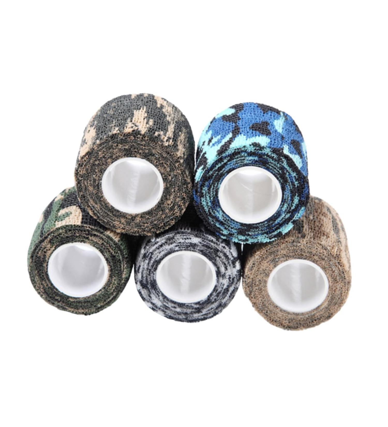 Buy LALAFINA Camouflage Athletic Tape - Self-Adhesive Elastic Sport & Emergency Gauze Wrap for Outdoor Use - Size 1 - Buy Online on GoSupps.com