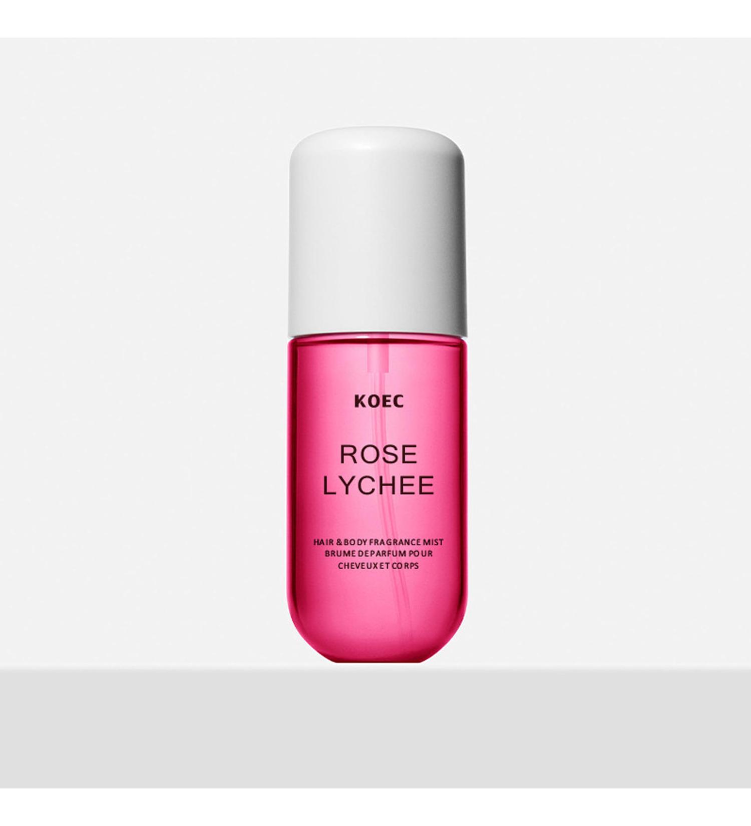 KOEC Vanilla Coconut Hair and Body Fragrance Mist Long-lasting Middle Eastern Perfume (Rose Lychee Flavor) - Buy Online on GoSupps.com
