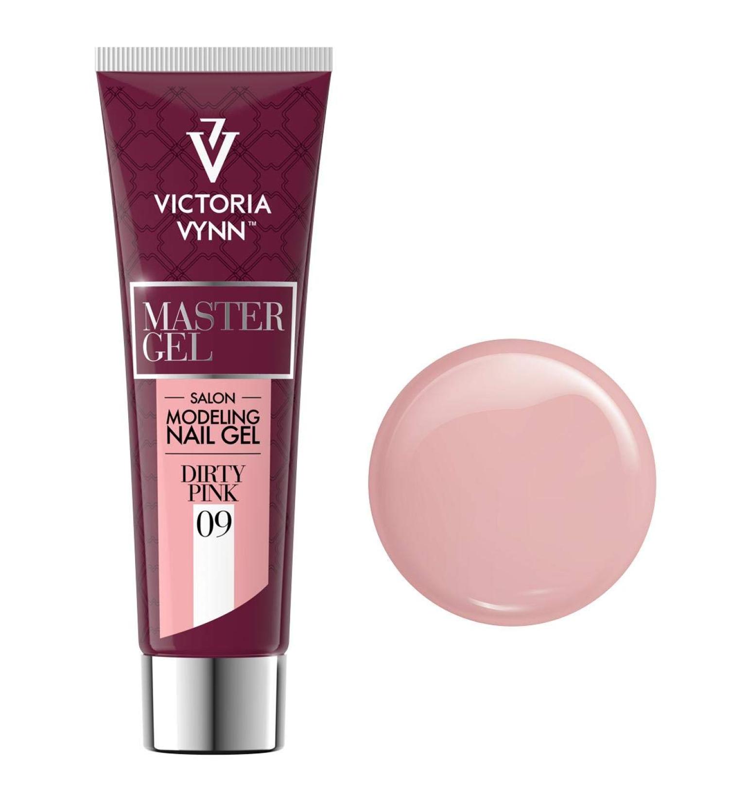 Victoria Vynn Master Gel UV LED Modeling Gel Acrylic Builder 09 Dirty Pink 60g - Buy Online on GoSupps.com