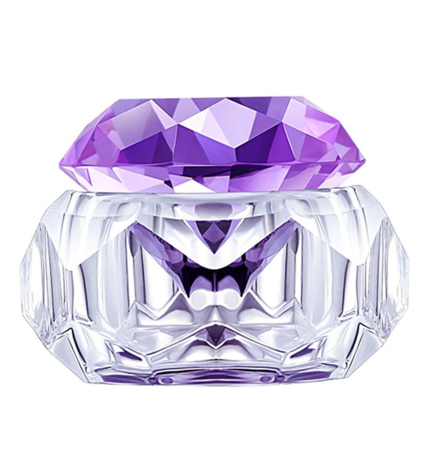 Nail Art Dappen Dish Crystal Glass Liquid Powder Cup Clear Diamond Manicure Bowl with Lid nail liquid crystal dish - Buy Online on GoSupps.com