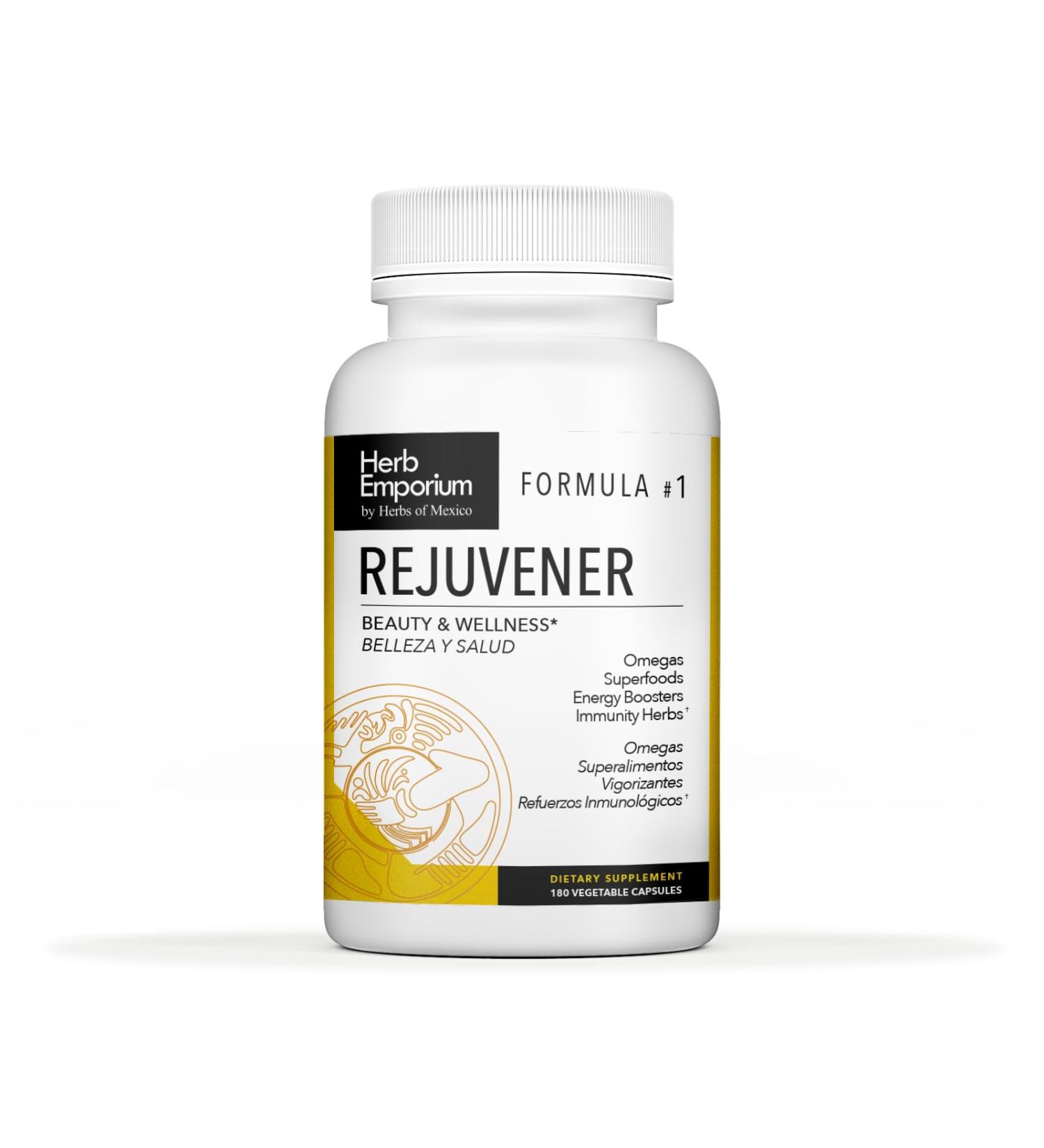 Herb Emporium Rejuvener Beauty and Wellness Formula 90 Vegetable Capsules.