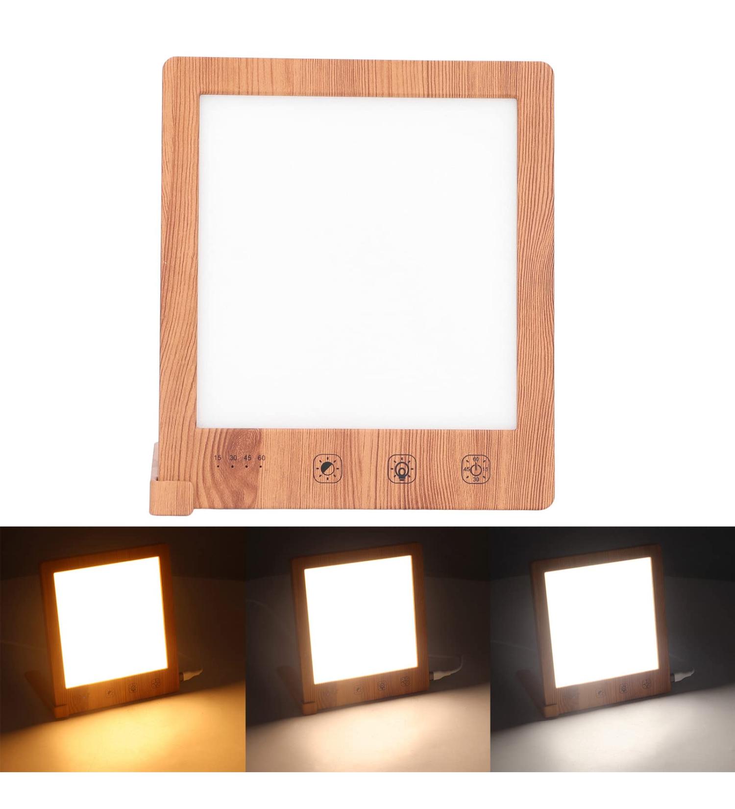 Touch Control Therapy Lamp Light Therapy Lamp Full Spectrum 10000LX LED Phototherapy Light Dimmable Timing Touch Control Sunlight Lamp Kitchenware - Buy Online on GoSupps.com