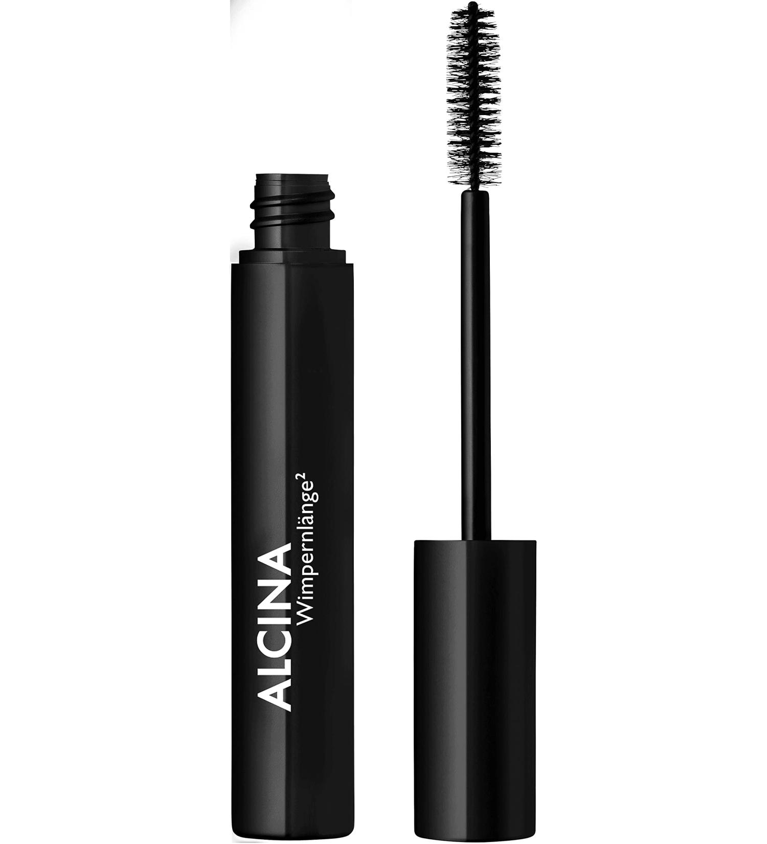 Alcina Length Mascara - Intense Volume & Length with Soft Brush - Perfect for Stunning Lashes Worldwide - Buy Online on GoSupps.com