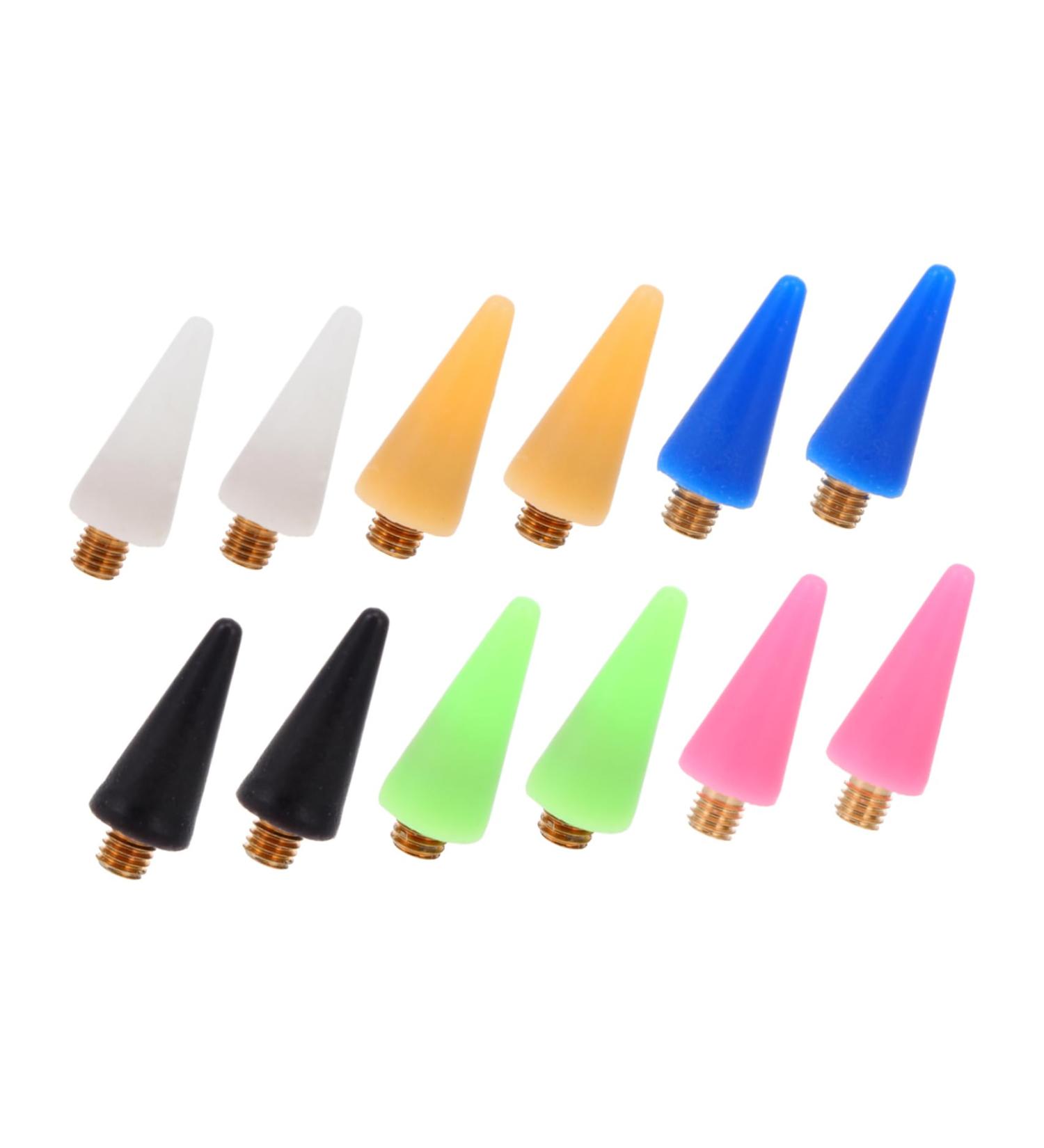 FOMIYES 24pcs Nail Picker Wax Replacement Multi Dotting Pen Tips for Nail Art Easy Installation and Safe for Professionals and Enthusiasts - Buy Online on GoSupps.com