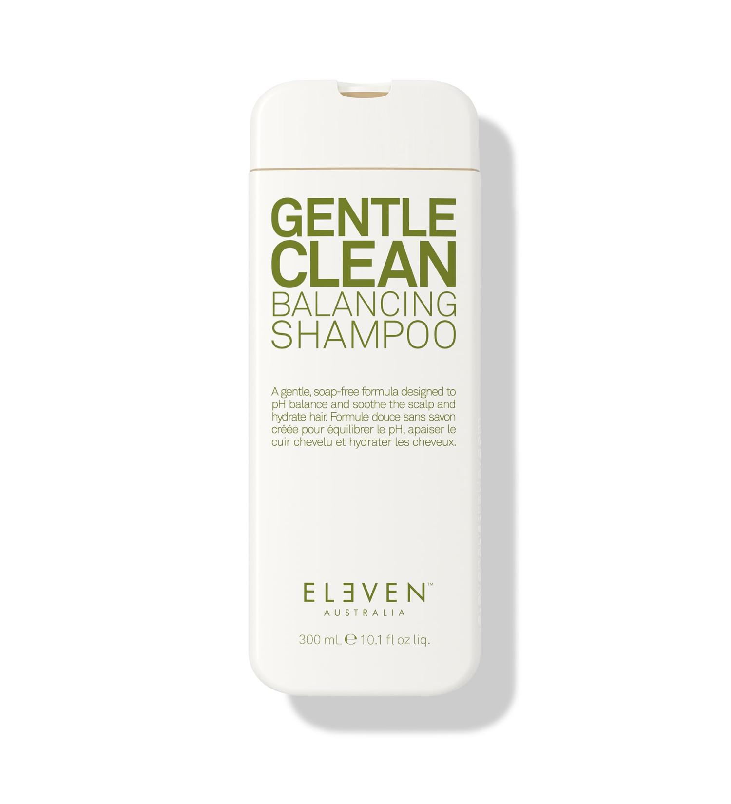 ELEVEN Australia Gentle Clean Balancing Shampoo Shampooing quilibrant et Doux pour Cuir Chevelu Sensible l'Aloe Vera et Panth nol Sans Sulfate ni Parab ne V gan 300ml 300 ml (Lot de 1) - Buy Online on GoSupps.com
