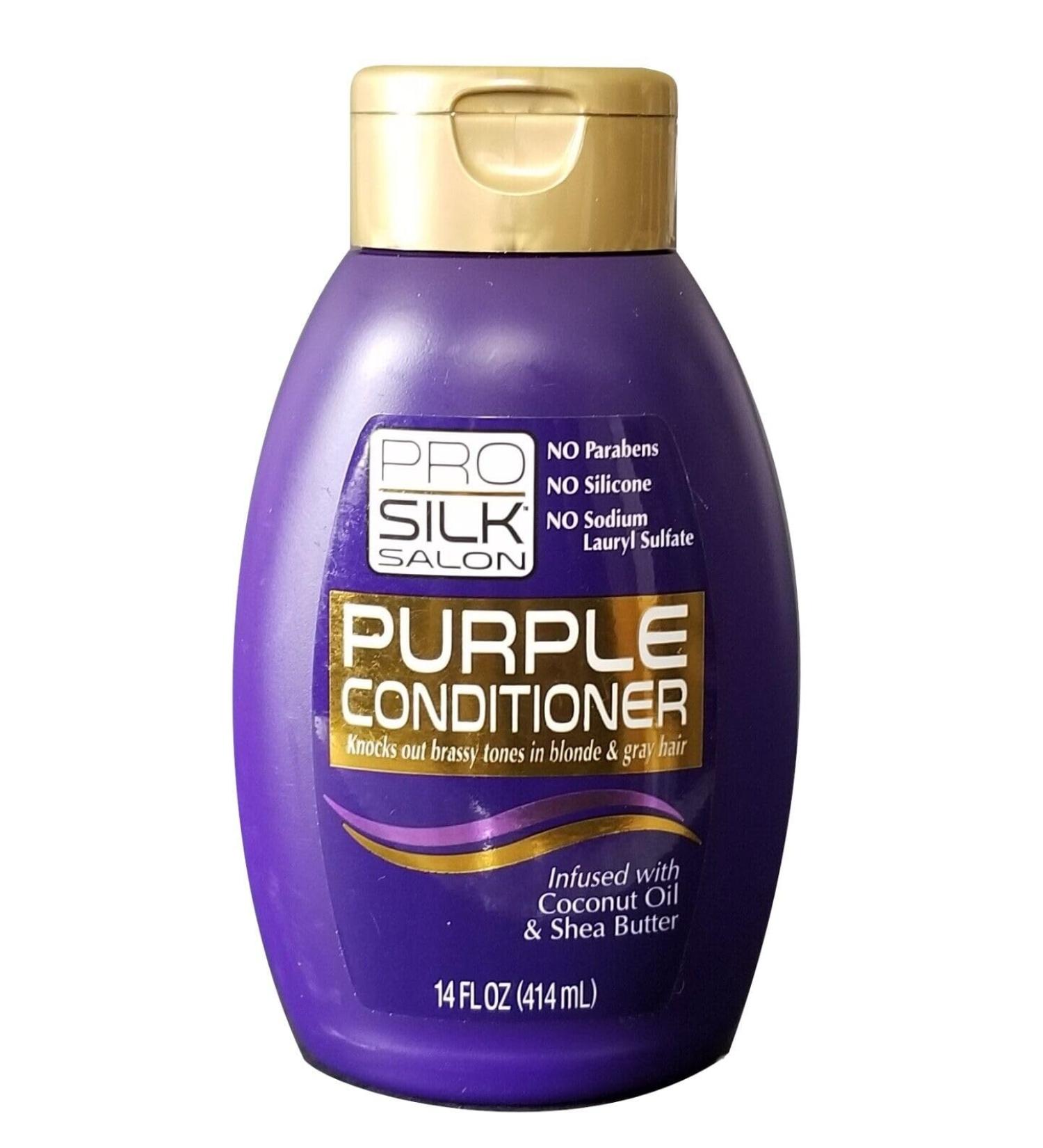 PRO SILK SALON Purple Conditioner (2 EA 14 Oz)