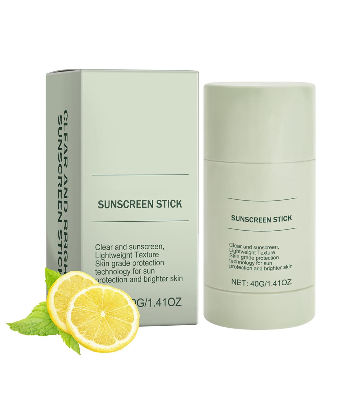 Sunscreen Stick with Broad Spectrum Lightweight Water-Resistant Sunscreen with Oil-Free - Buy Online on GoSupps.com