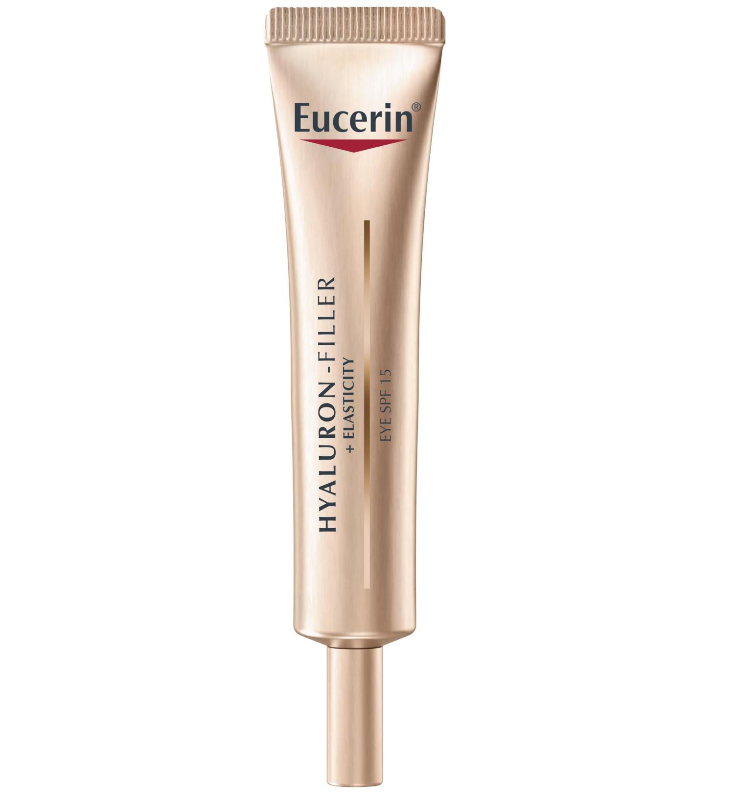 Eucerin Hyaluron-Filler + Elasticity Eye Contour SPF 15 - 15ml | Buy Online | International Shipping - Buy Online on GoSupps.com