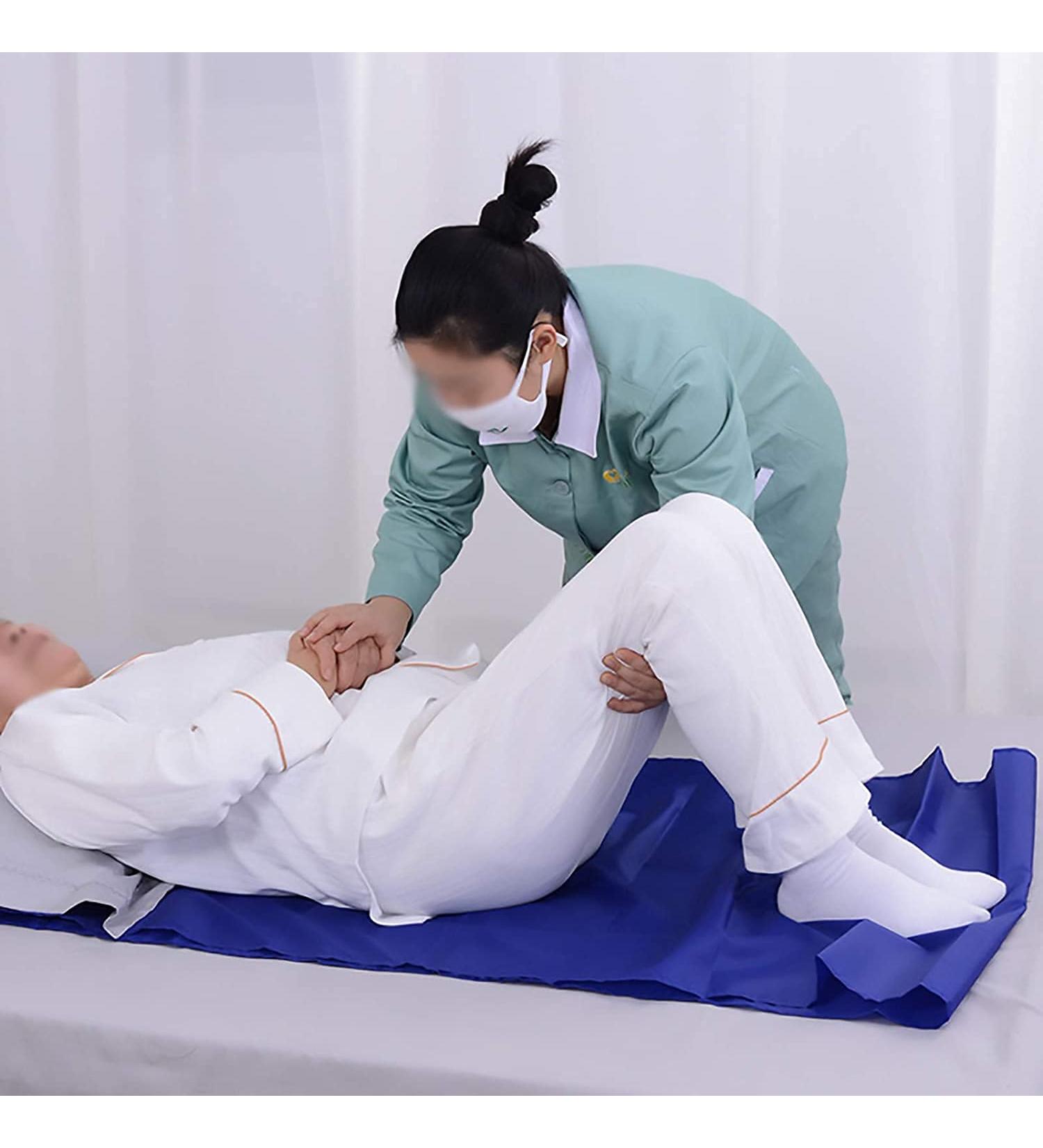 Reusable Flat Slide Sheet Transfer Slide Sheet for Turning Lifting Moving Comfortable Sliding Draw Sheets to Assist Moving Elderly and Disabled 51.227.5inch (51.2 * 27.5inch) 51.2*27.5inch - Buy Online on GoSupps.com