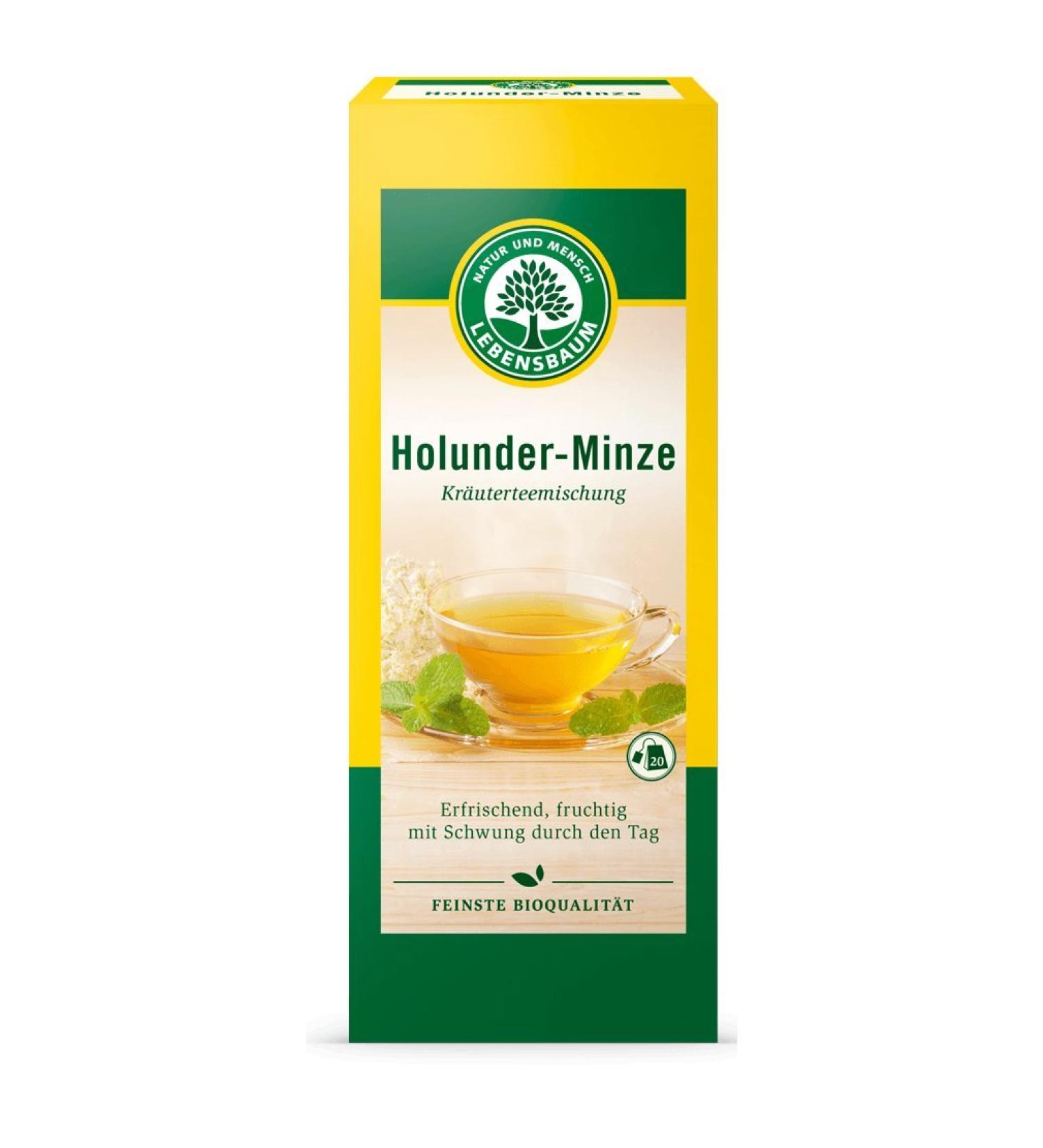 Lebensbaum Tree of Life Menthe Elderberry Menthe Arbre de vie 20 x 1.5 g