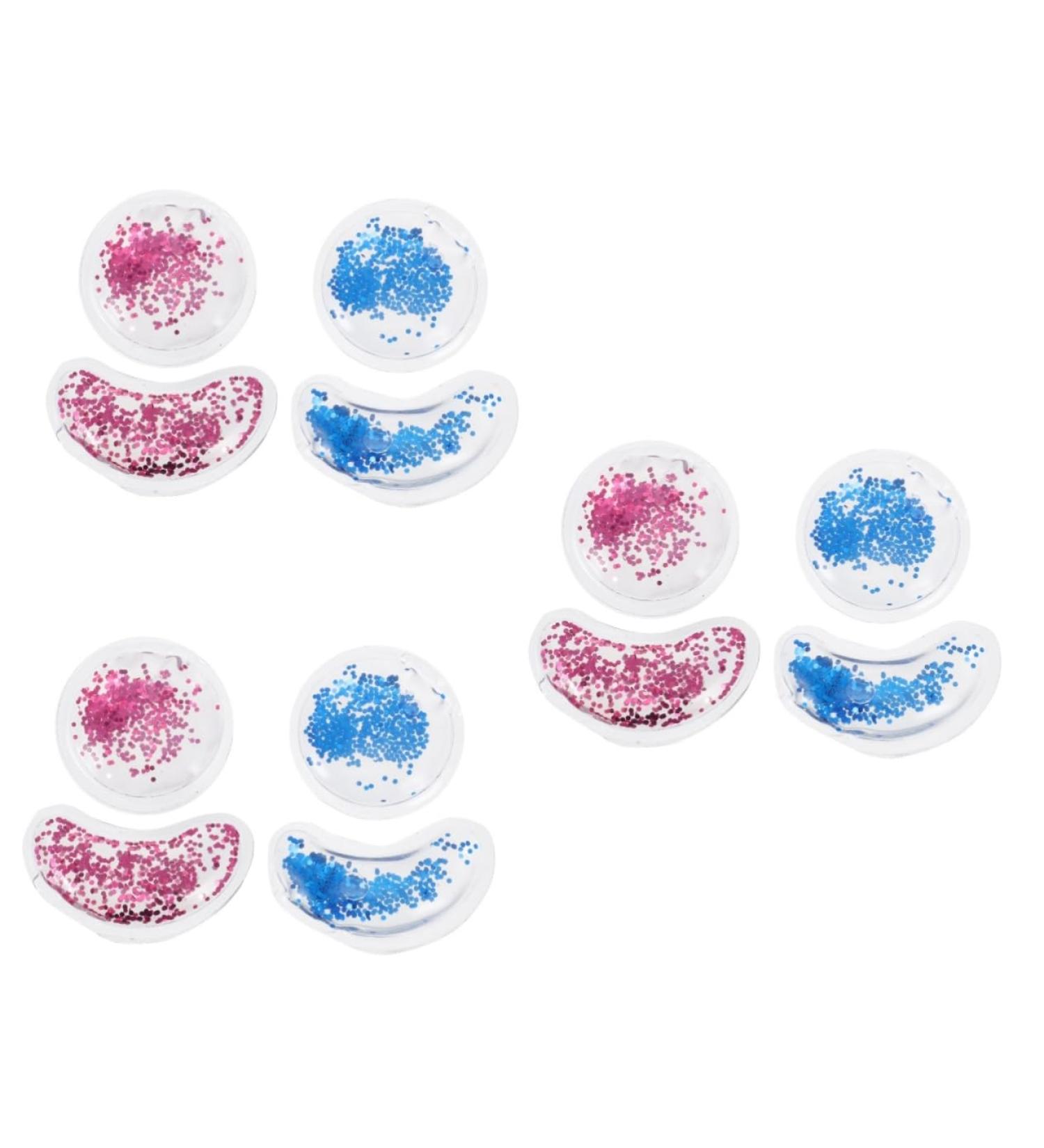 of 12 Pads Eye Care Products Reusable Eye Cooling Pads Dark Under-Eye Eye Pads Cooling Eye Patches Cosmetics Sequins Eye Patch Plasters PVC - Buy Online on GoSupps.com