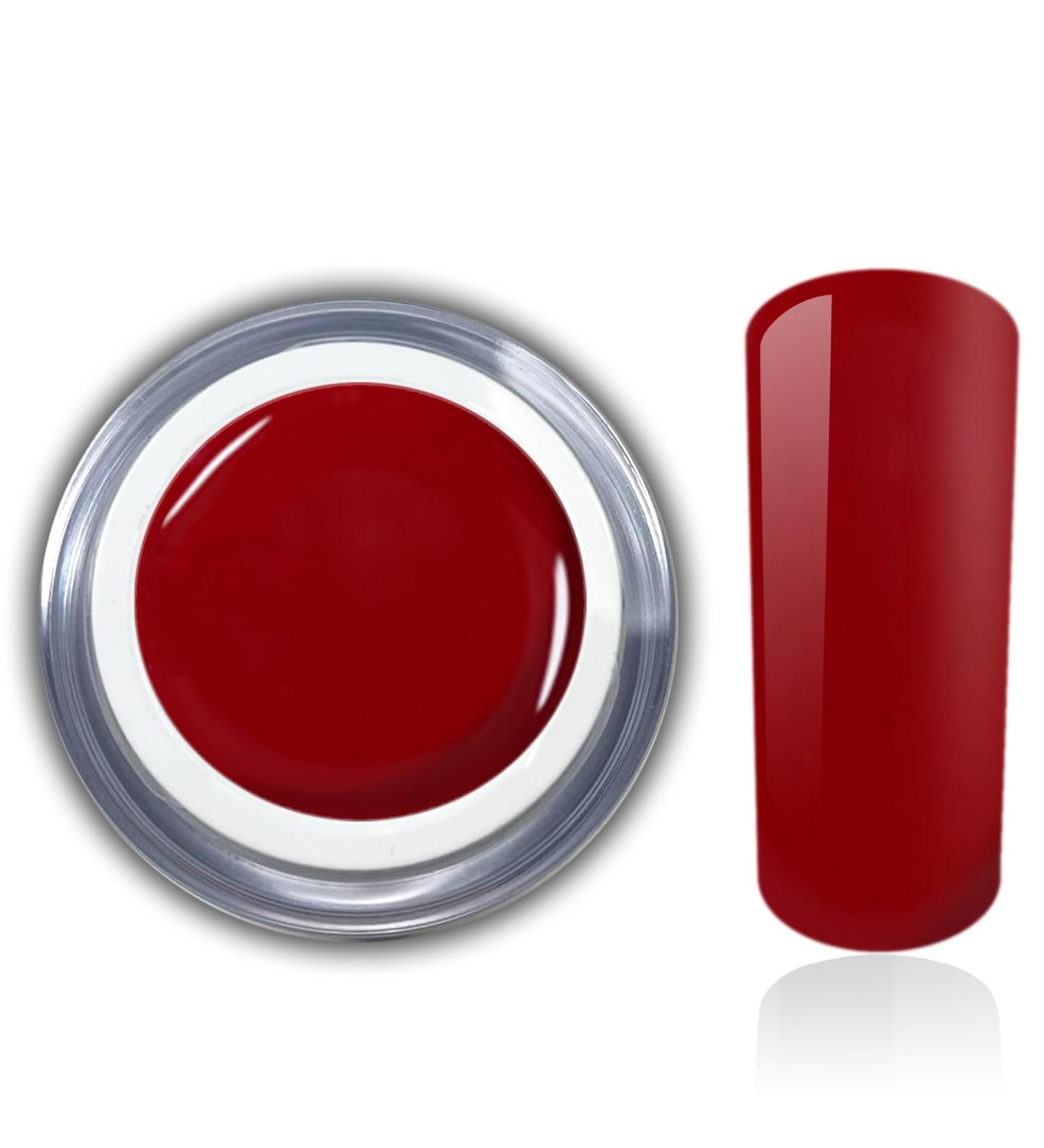 Color Gel Red UV LED Nail Gel - Studio Quality 5ml | RM Beautynails - International Shipping - Buy Online on GoSupps.com