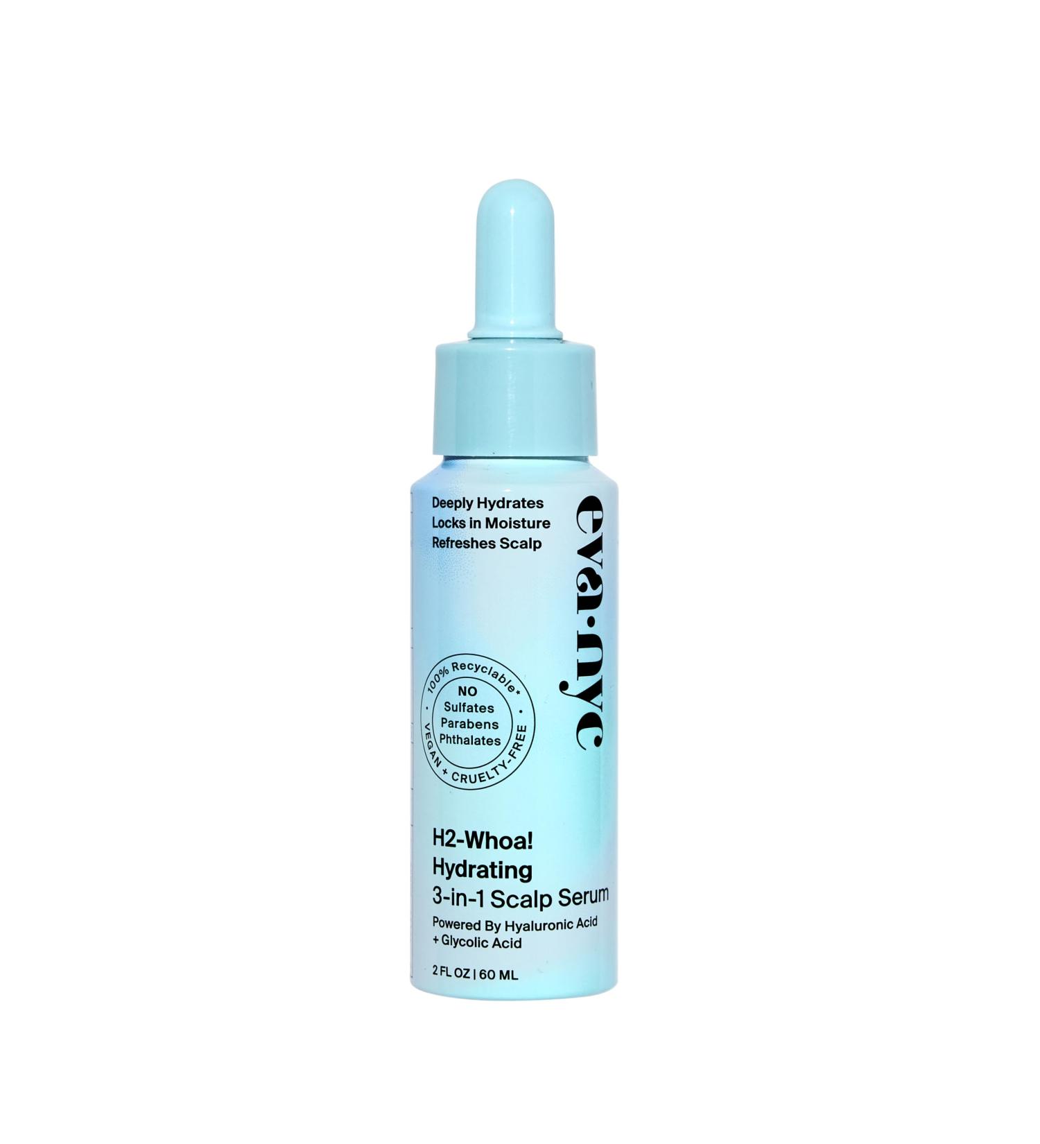 Eva NYC H2-Whoa Hydrating 3-in-1 Scalp Serum | Hyaluronic & Glycolic Acid | 2.0 fl oz - Shop Internationally - Buy Online on GoSupps.com