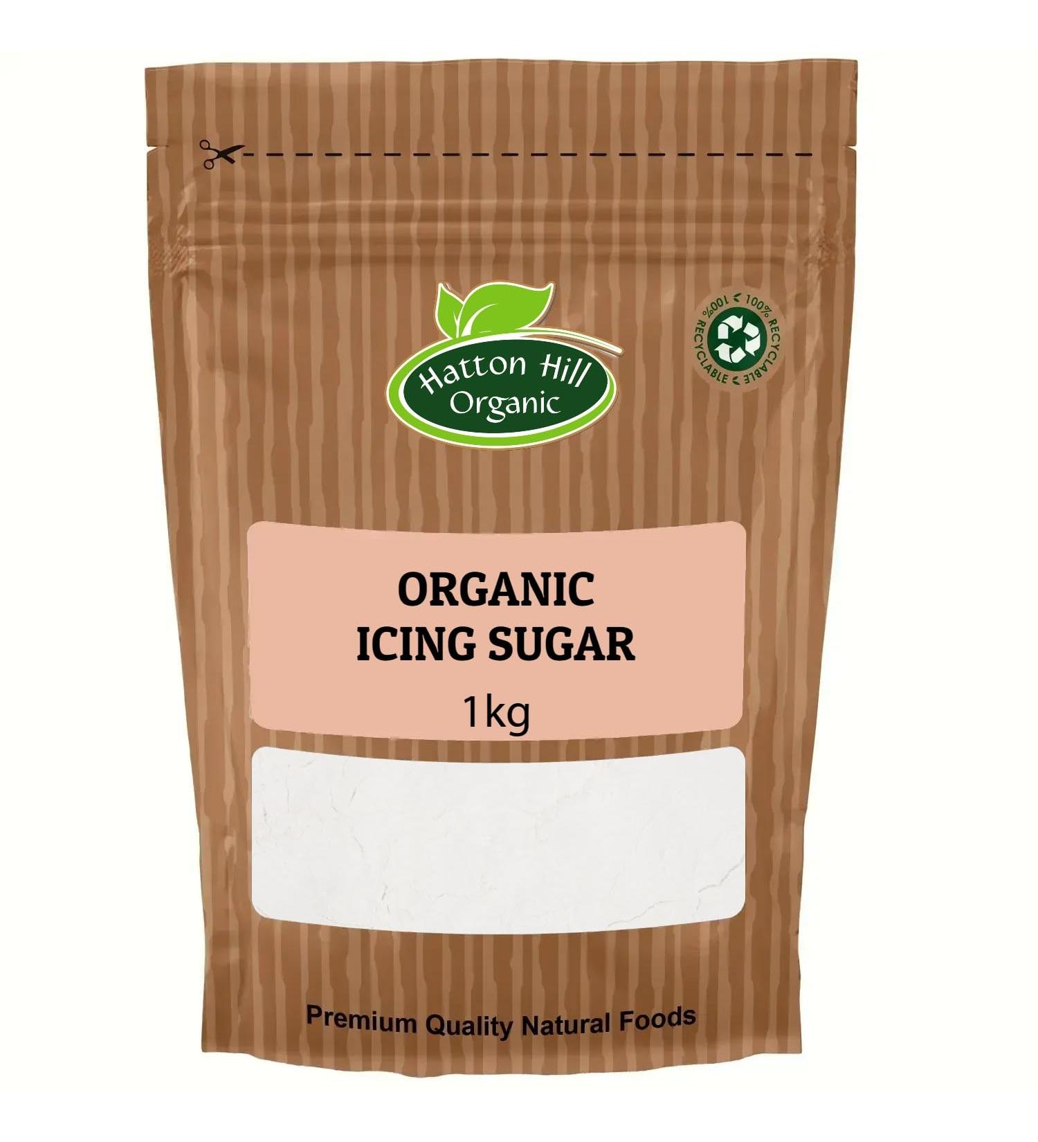 Organic Icing Sugar 1kg by Hatton Hill Organic
