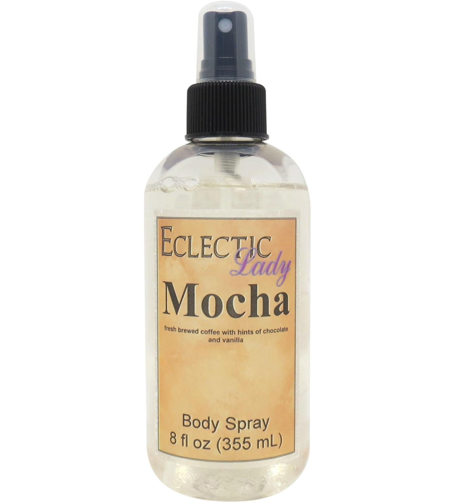 Mocha Body Spray 8 ounces Body Mist for Women with Clean Light & Gentle Fragrance Long Lasting Perfume with Comforting Scent for Men & Women Cologne with Soft Subtle Aroma For Daily Use 8 Fluid Ounces - Buy Online on GoSupps.com
