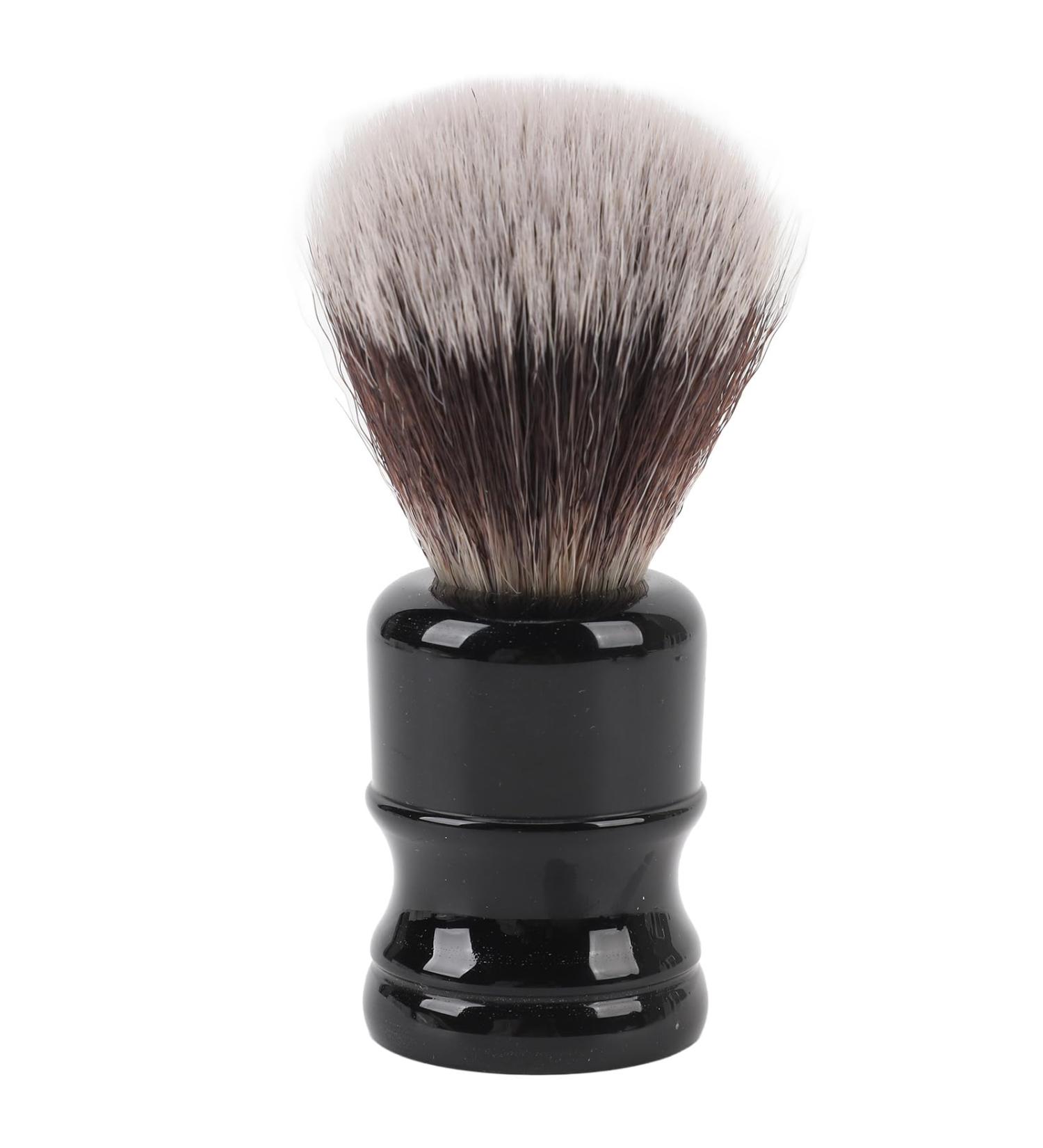 Premium Men's Shaving Brush - Comfortable Fiber Foaming Soap & Cream for a Clean Shave - Buy Online on GoSupps.com