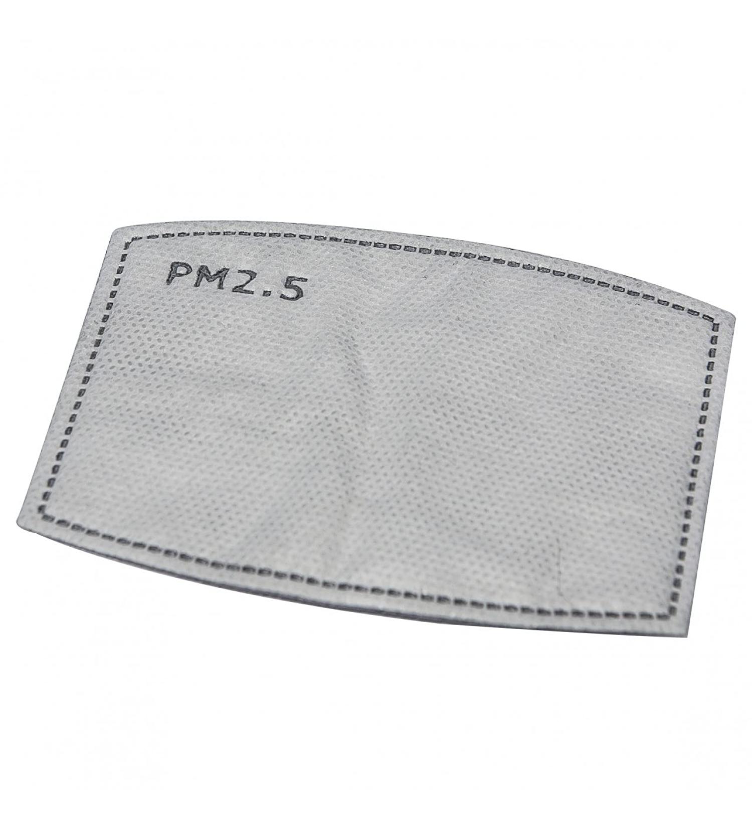 PM2.5 Replaceable Carbon Filters for Face Masks - Pack of 10 Child - 10 x 15cm by Finger prints