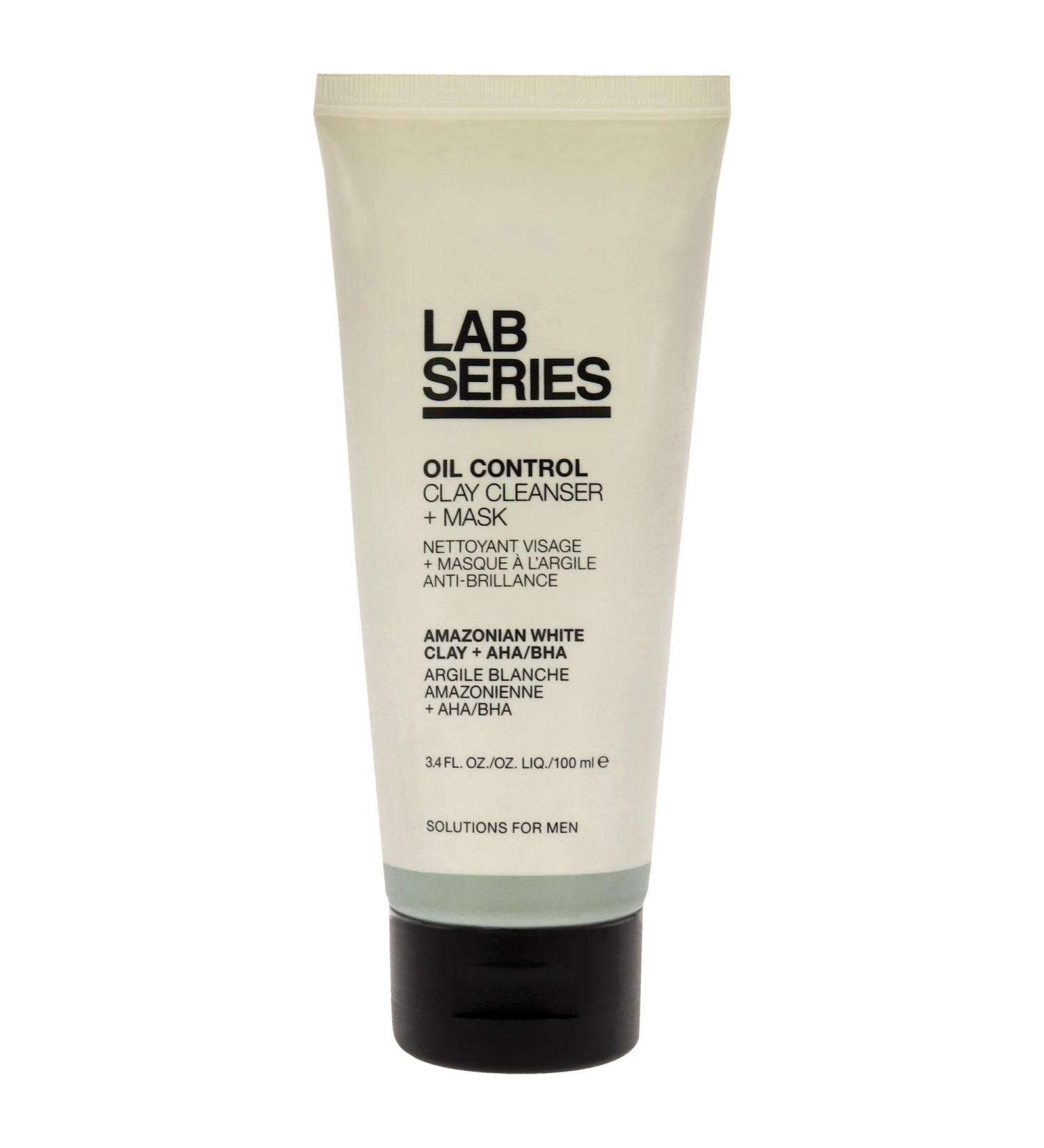 Lab Series Oil Control Clay Cleanser Plus Mask For Men 3.4 oz Mask - Buy Online on GoSupps.com