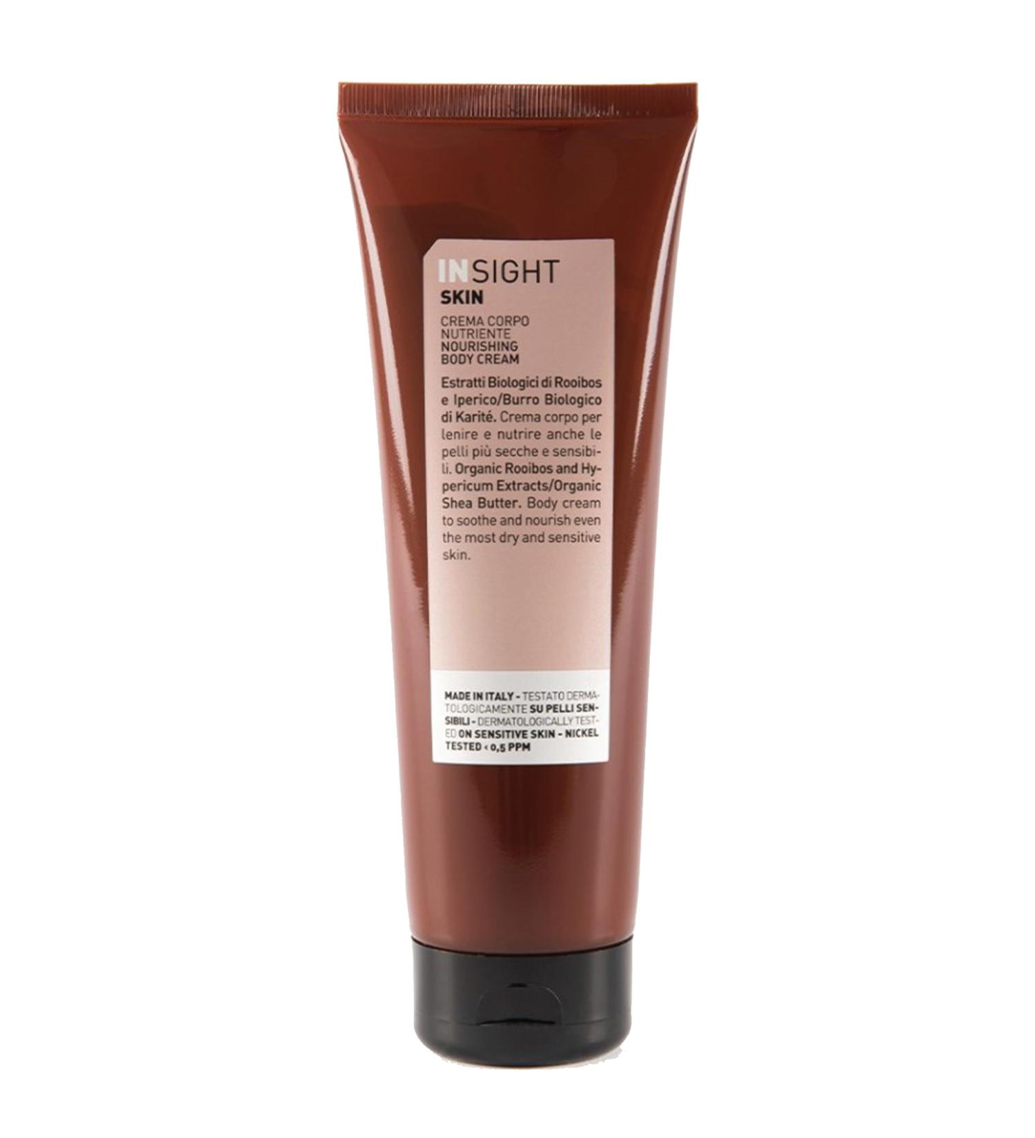 Insight Skin Nourishing Body Cream with Hypericum Shea & Rooibos Extracts for Smoothing Hydration 8.5 Fl. Oz. / 250 mL 8.5 Fl Oz / 250 mL
