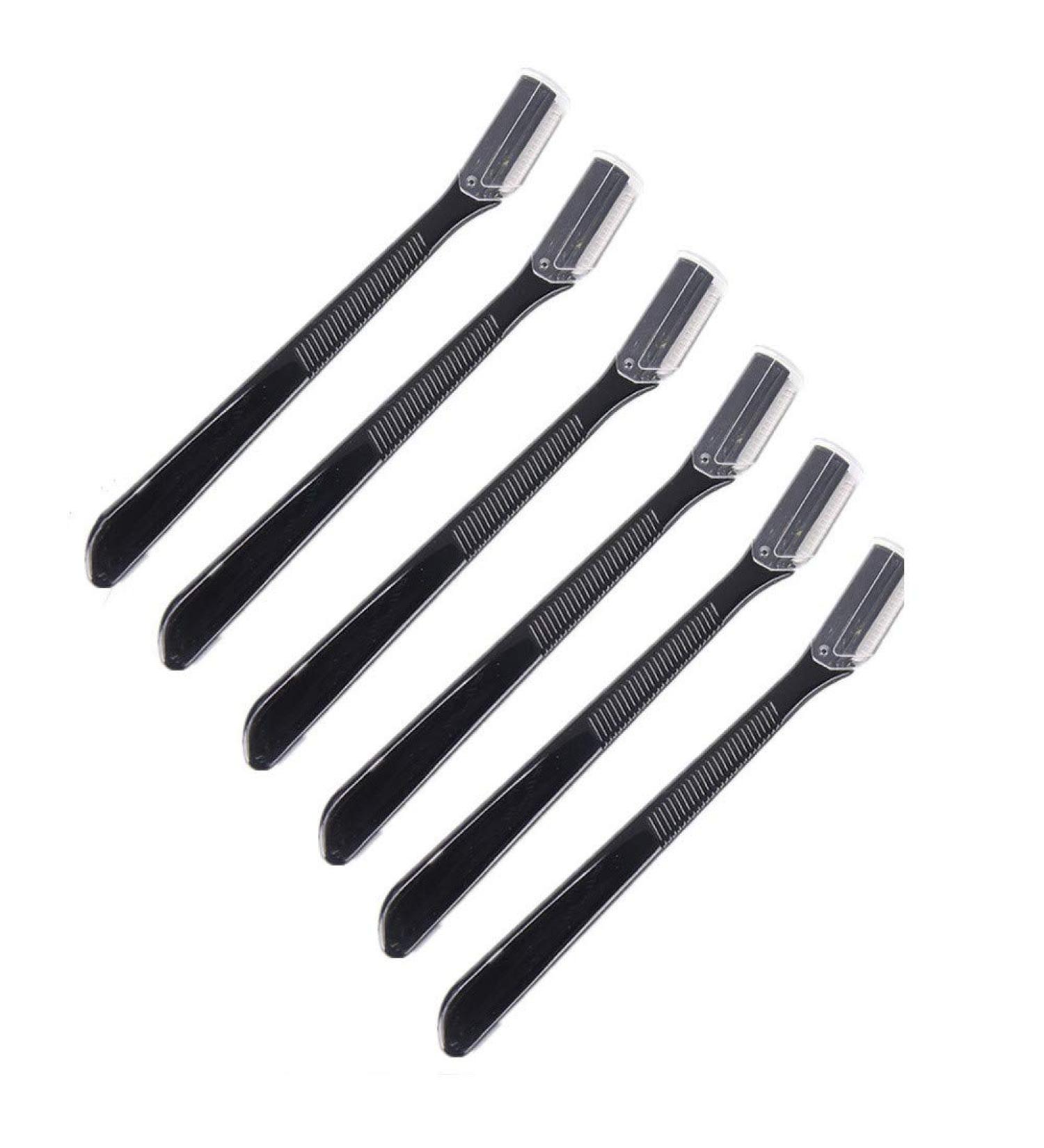 6PC Dermaplaning Eyebrow Razor Set | Women s Facial Hair Removal Tool - Precision Eyebraser for Smooth Skin - Buy Online on GoSupps.com