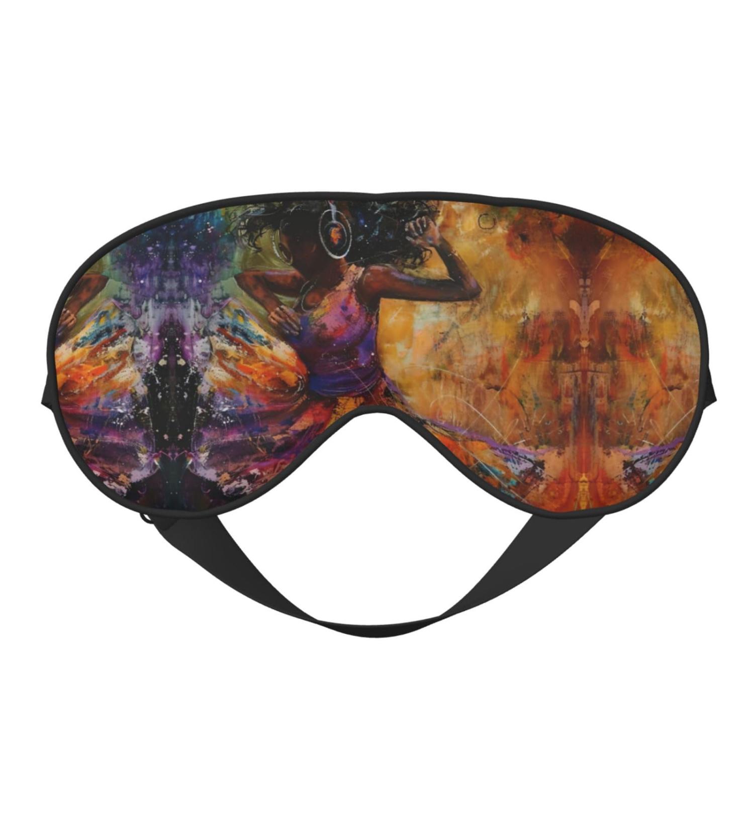 Dance with Music Soft Sleep Eye Mask Female Breathable Eye Patch Perfect for Travel and Relaxation - Buy Online on GoSupps.com
