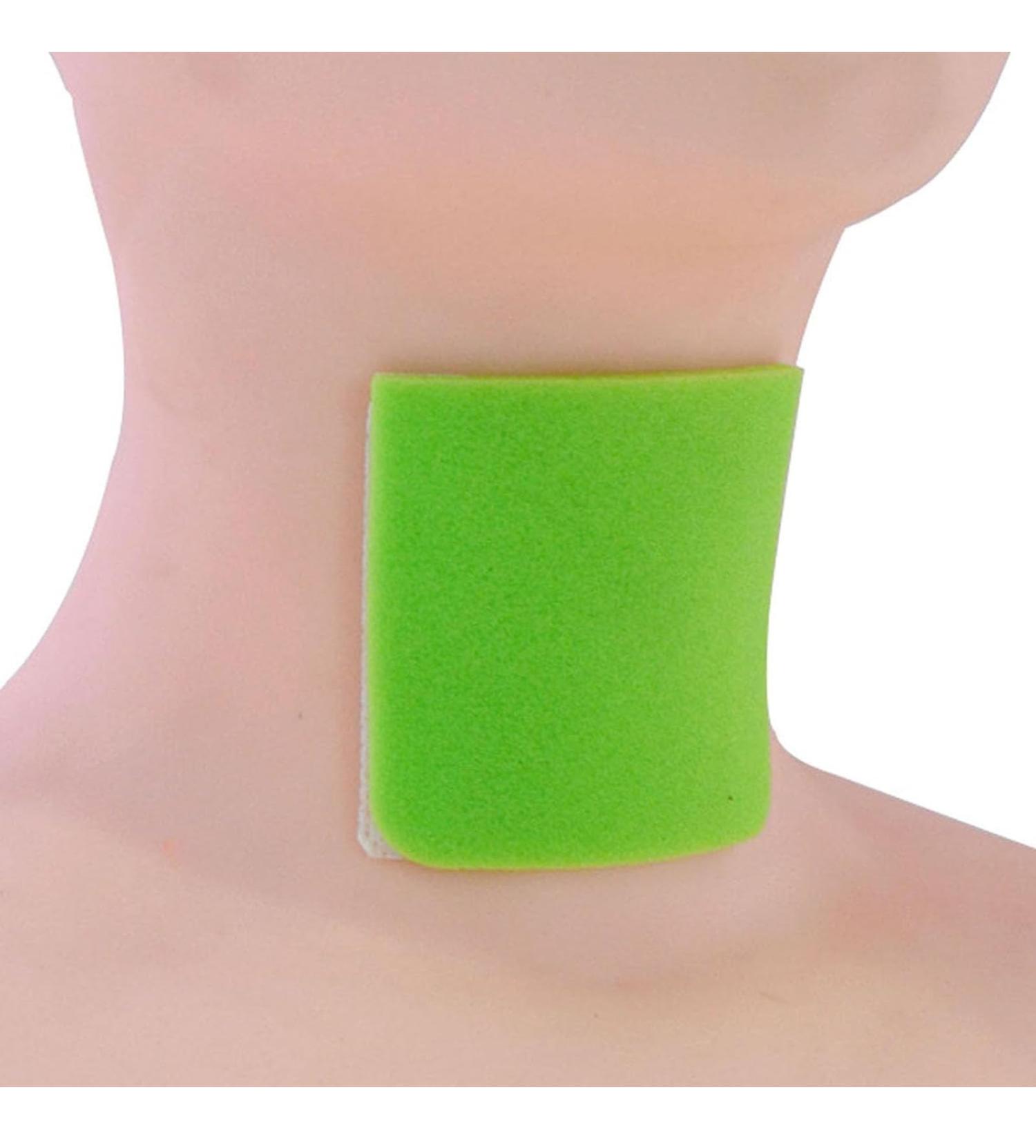 Vduck Breathable Neck Air Tube Stickers - 20PC Medical Stoma Protection Dust-Resistant Cover Health & Security - Black & Green - Buy Online on GoSupps.com