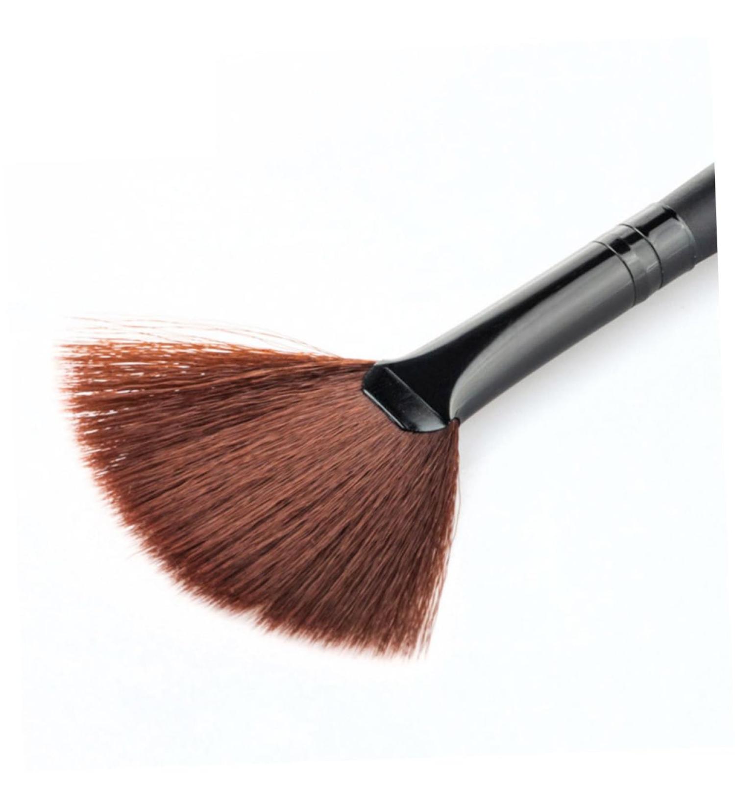 minkissy Highlighter Brush Powder Cosmetics Face Liquid Blush Makeup Foundation Brush Face Makeup Blush Brush Highlight Brush Miss Black Applicator Full Coverage - Buy Online on GoSupps.com