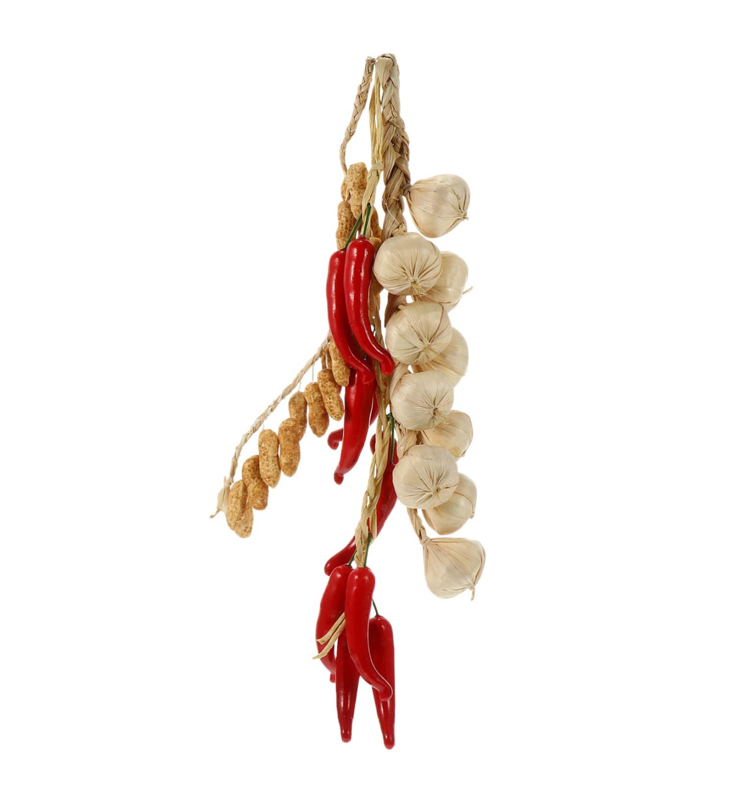 ABOOFAN 6 Pcs Simulation Vegetable Pendant Houseplant House Plants Artificial Fake Vegetable Skewer Chili - Buy Online on GoSupps.com