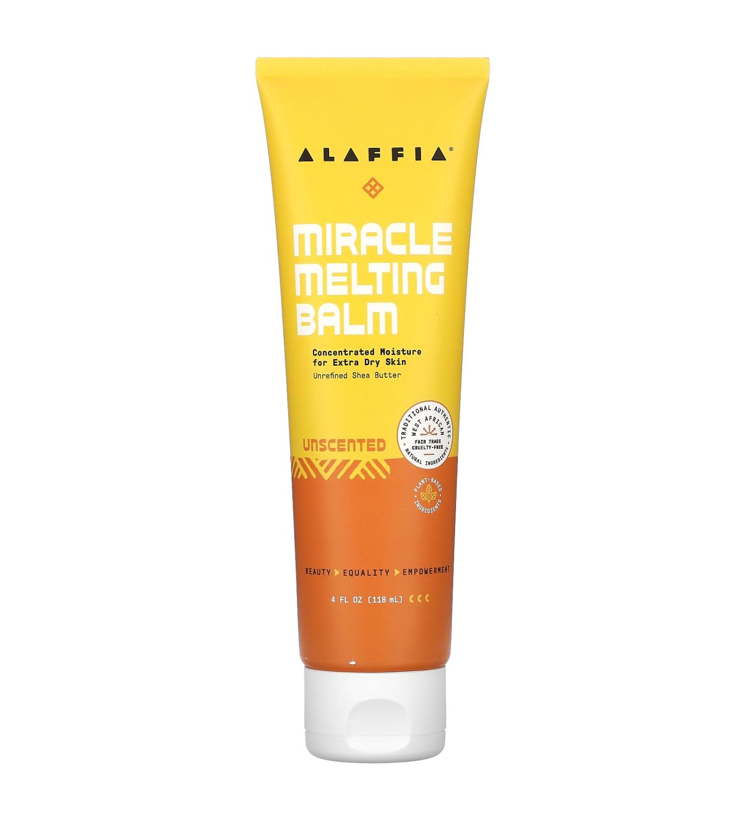 ALAFFIA Unscented Melting Miracle Balm 4 FZ