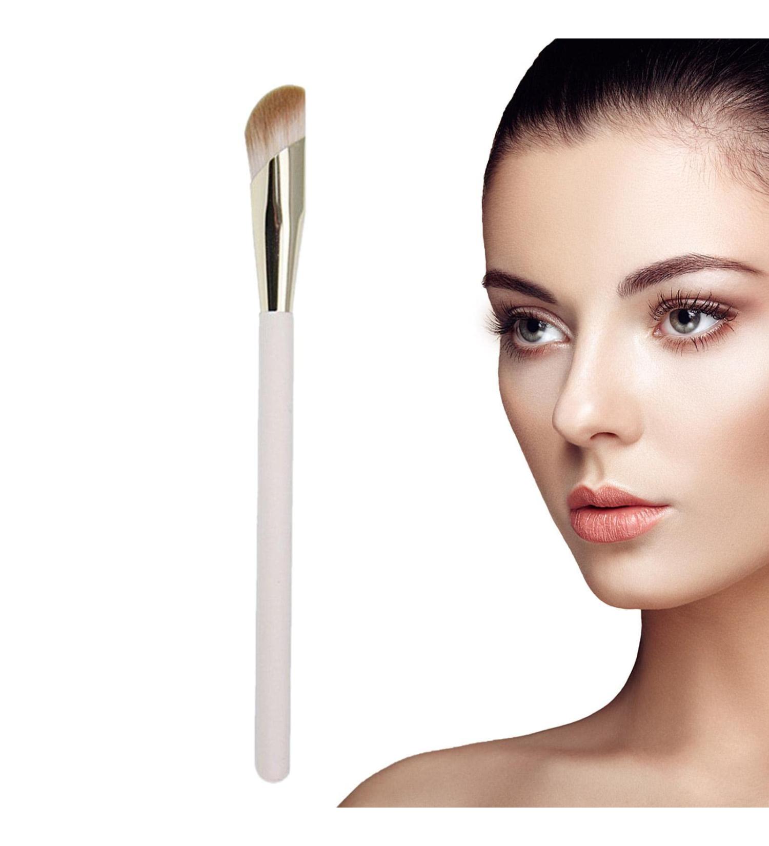 Brush Rhombic Shaped Beauty Brushes for Makeup - Make Up Brushes Liquid Blending Professional Makeup Stippling Tools Sritob Concealer Brush - Buy Online on GoSupps.com