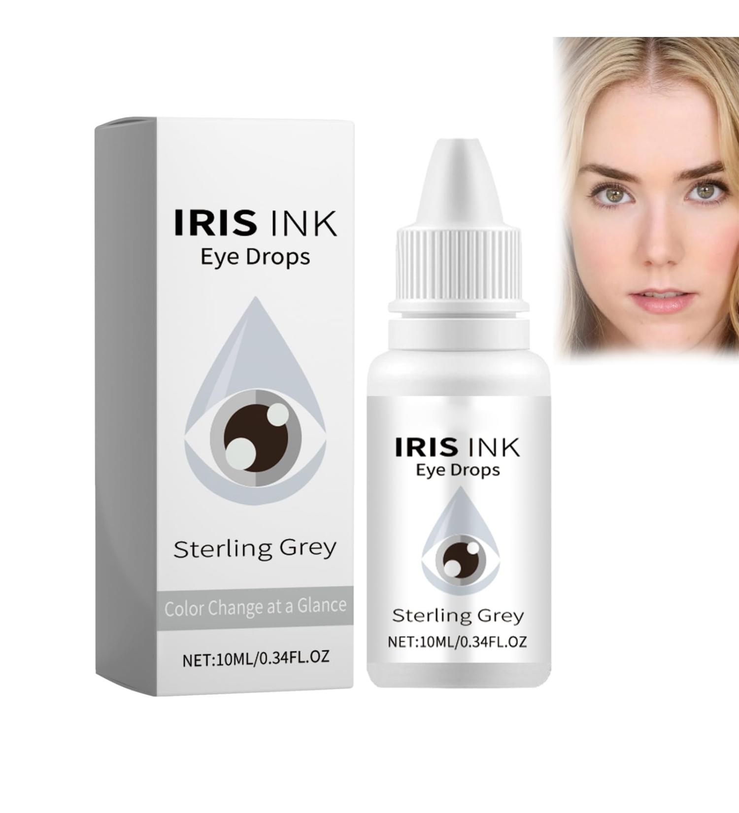 Only Drop Eye Drops - 10ml Irisink Eye Color Change Drops | Unusual Gray Eye Transformation - Buy Online on GoSupps.com