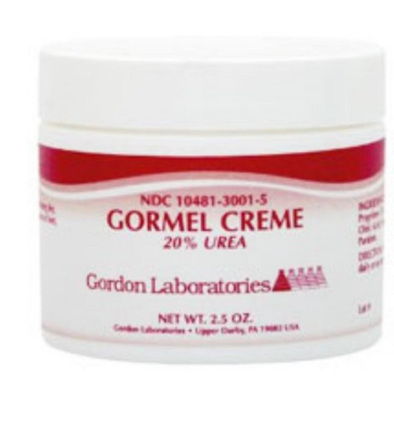 GORMEL Cream 20% UREA 2.5 OZ
