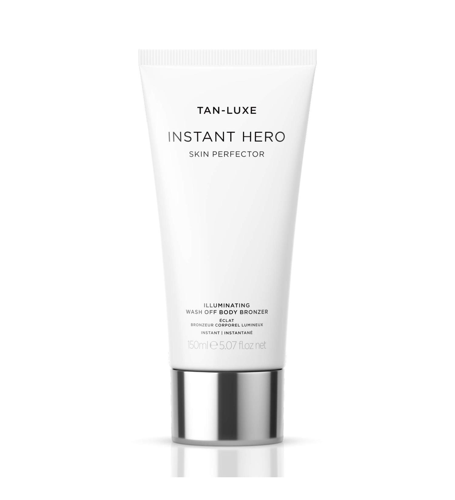 Shop TAN-LUXE Instant Hero Illuminating Skin Perfector 150ml - Cruelty & Toxin Free - Buy Online on GoSupps.com