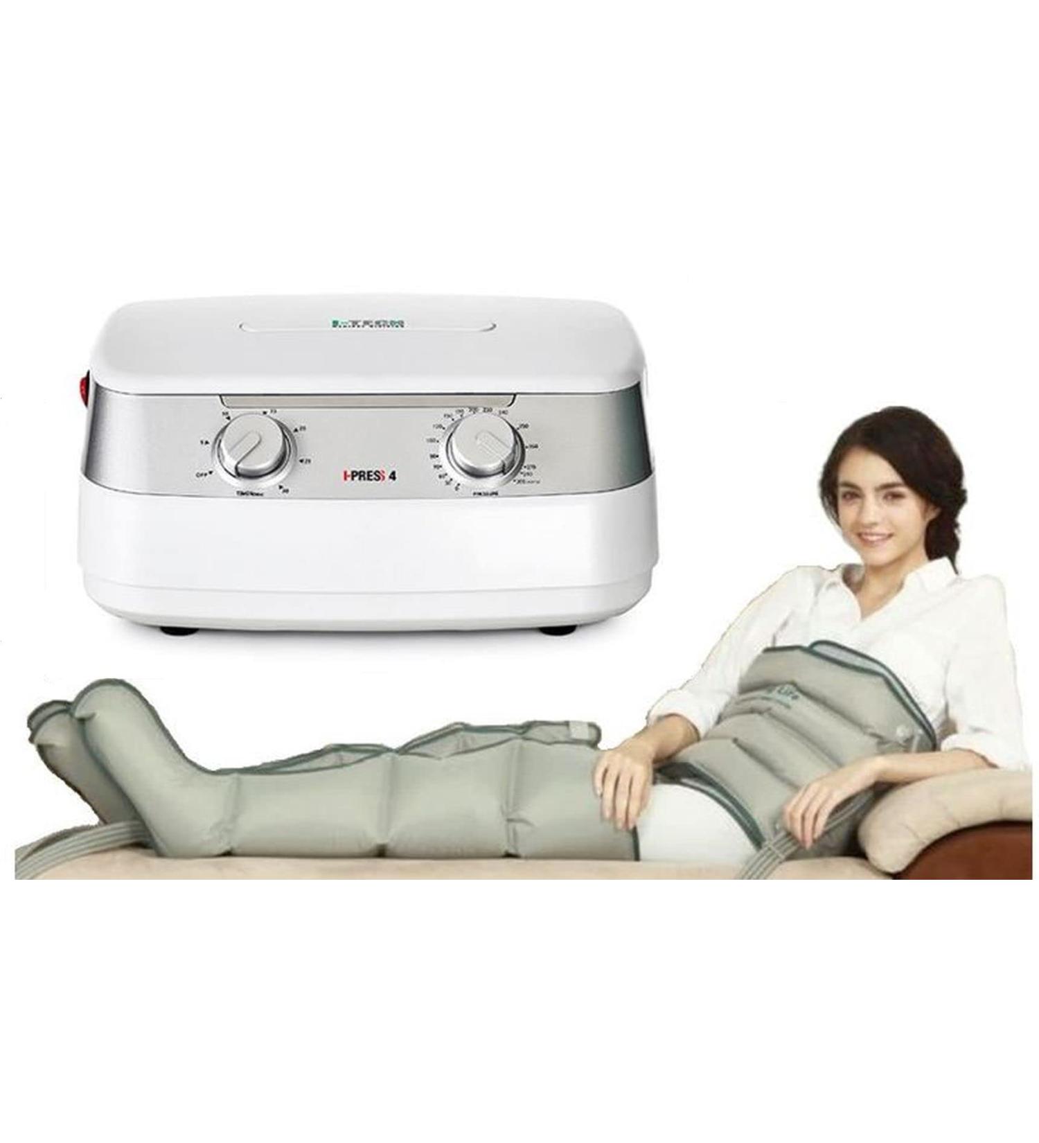 Rijar I-Press4 Lymphatic Drainage Device for Legs & Abdomen - Size L | Home Use & Physiotherapy - Buy Online on GoSupps.com