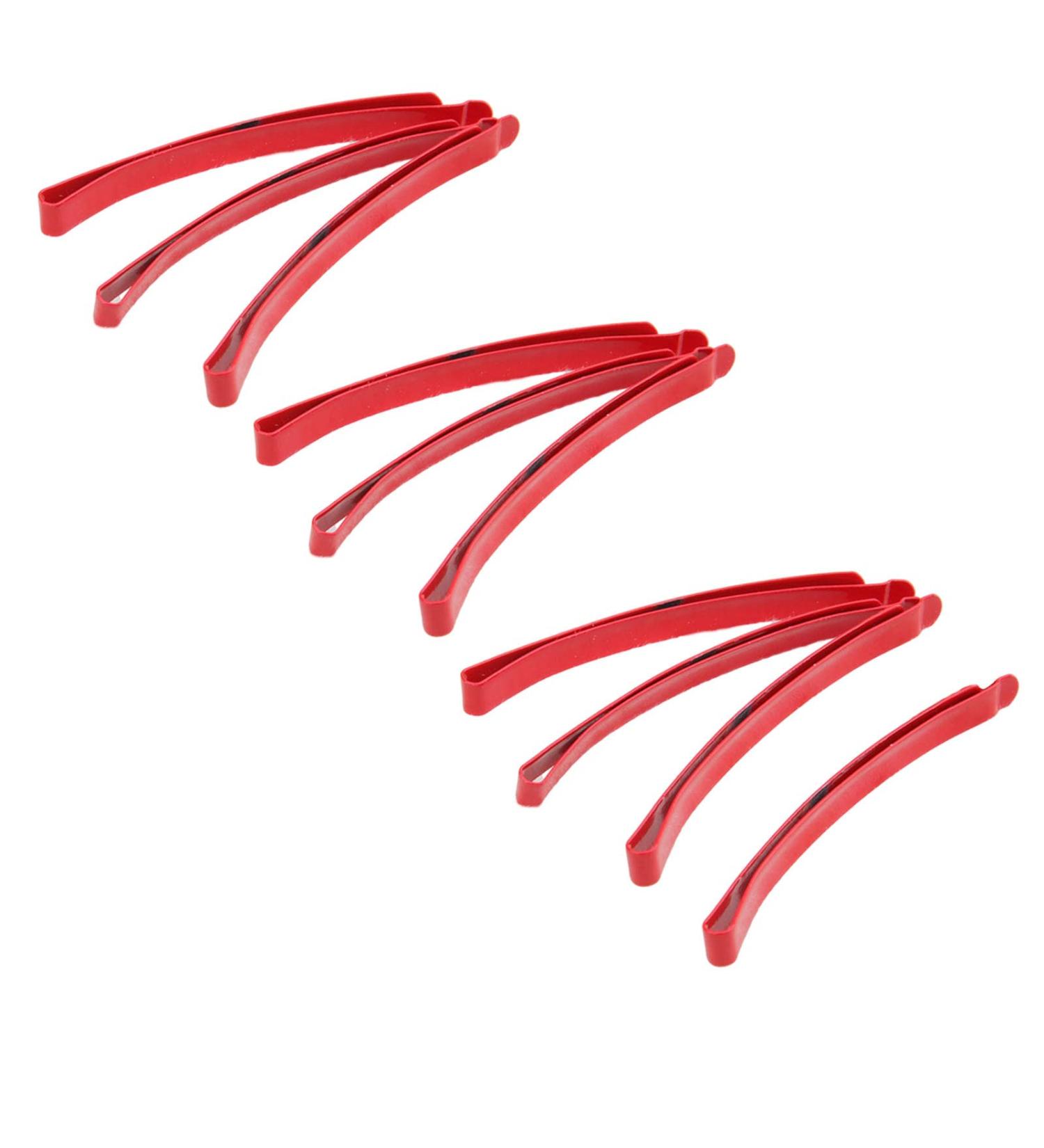 Oshhni Pack of 10 Red Anime Style Hair Pins | Cute Hair Clips for Women | International Shipping Available - Buy Online on GoSupps.com