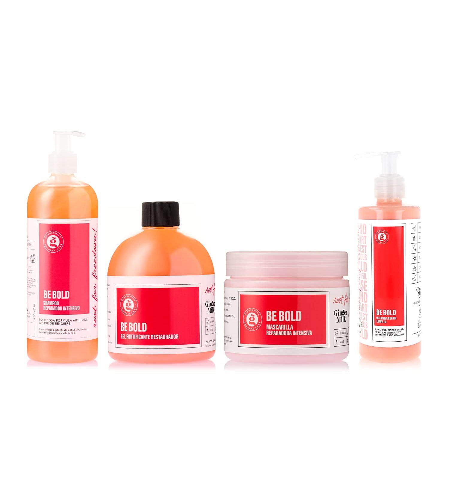 Restorative Capilar Set for Damaged Hair - BE BOLD COLLECTION Complete Regimen - Buy Online on GoSupps.com