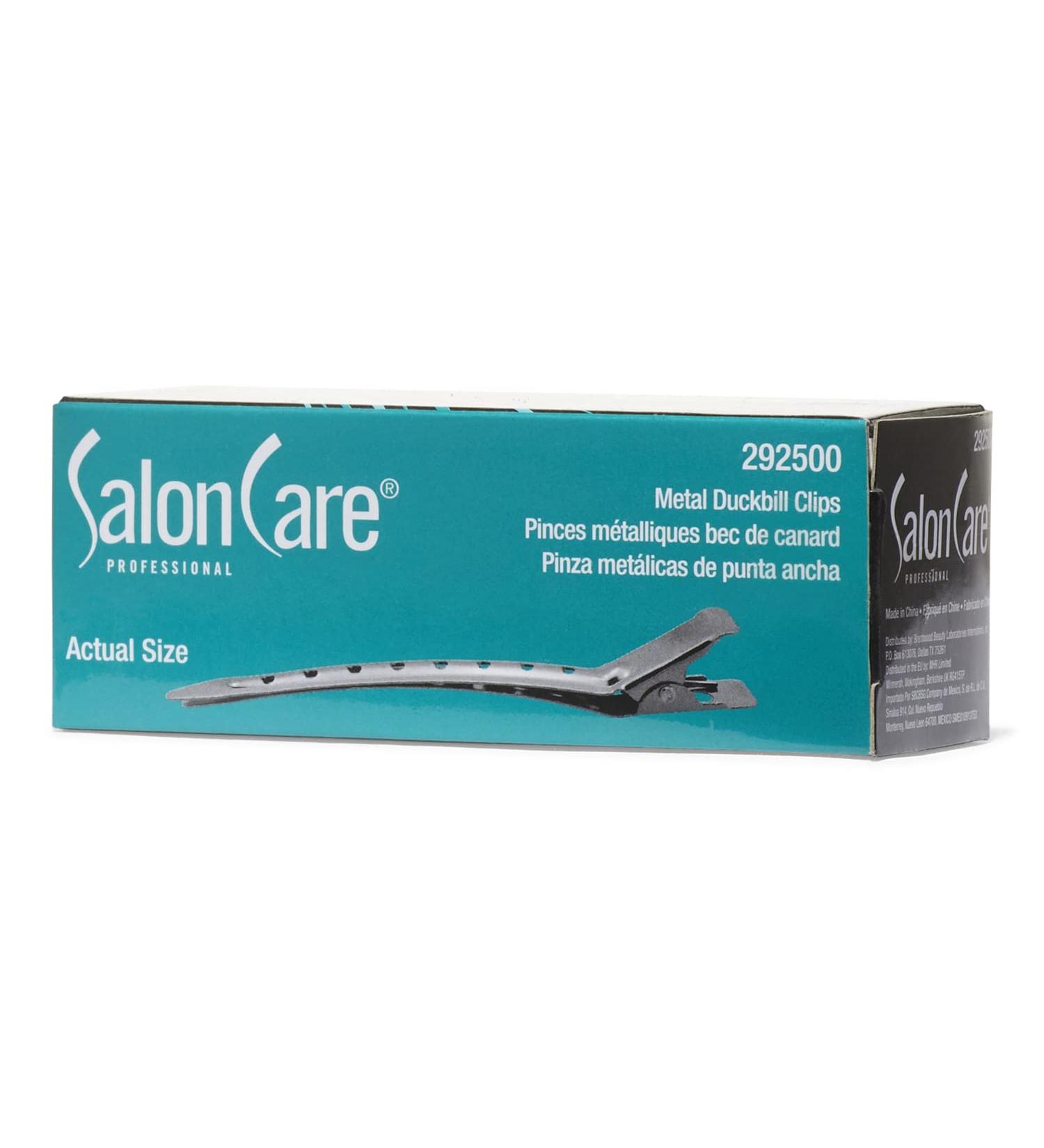 Salon Care Metal Duckbill Clips 2 - Professional Hair Styling Clips - Buy Online on GoSupps.com