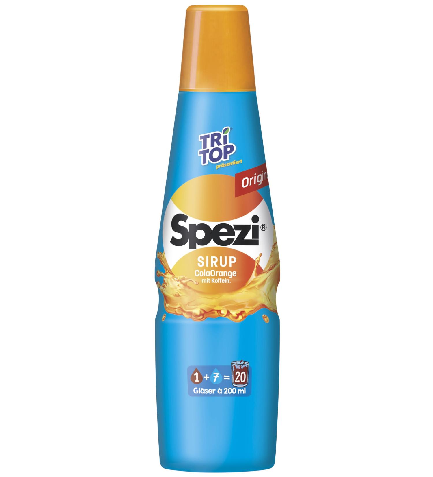 TOP TOP SECHT Colaorange Beverage Syrup | Original Taste | Fruit-Infused Cola-Orange Flavor | Fine Mandarin & Orange Oil | 500ml Pack - Perfect for International Shipping - Buy Online on GoSupps.com