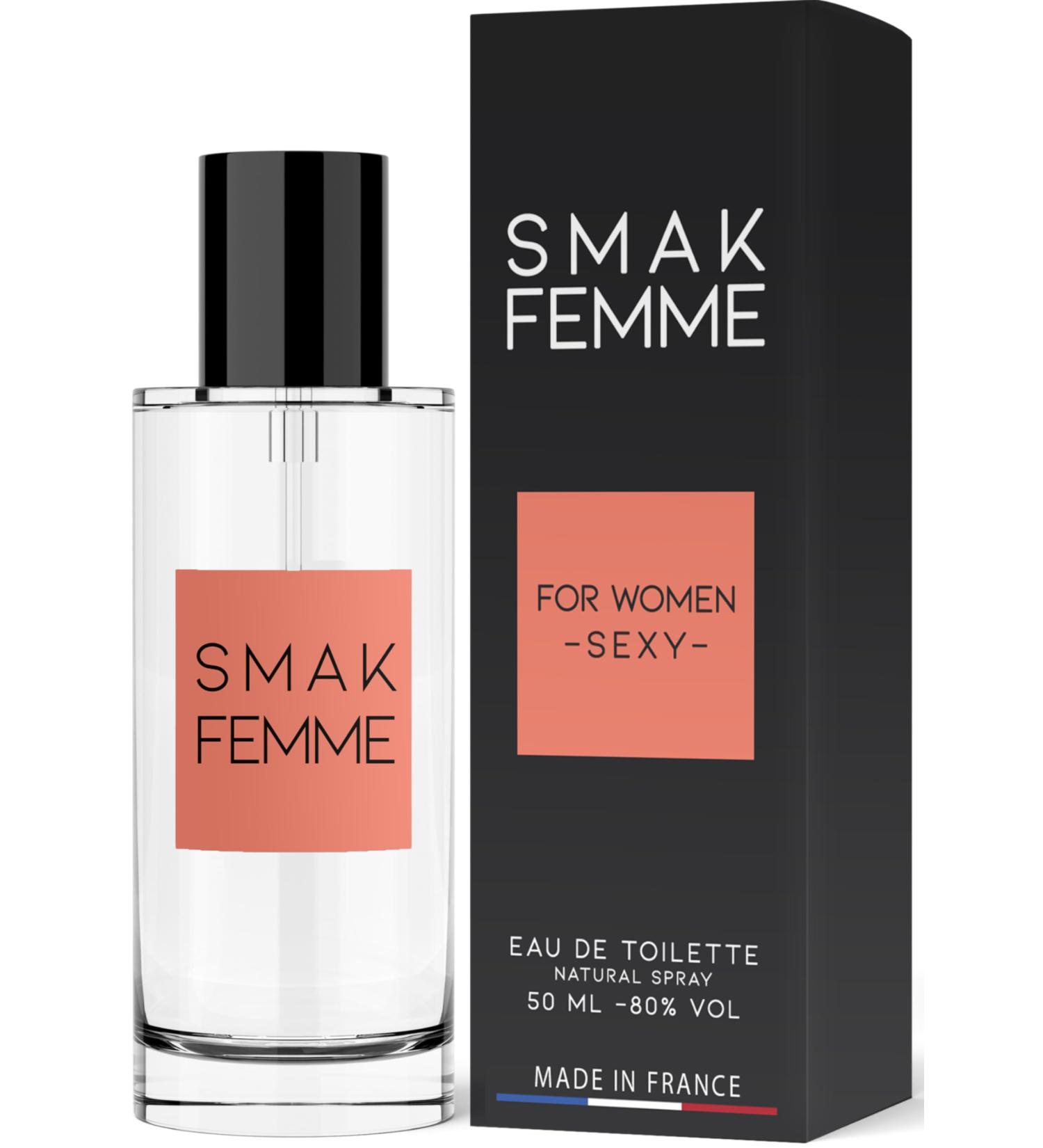 SMAK Womens Spray Perfume Sex Pheromones for Her to Attract Man | Perfume feromonas sexuales para mujeres atraer los hombres | 1.7 fl oz / 50 ml - Buy Online on GoSupps.com
