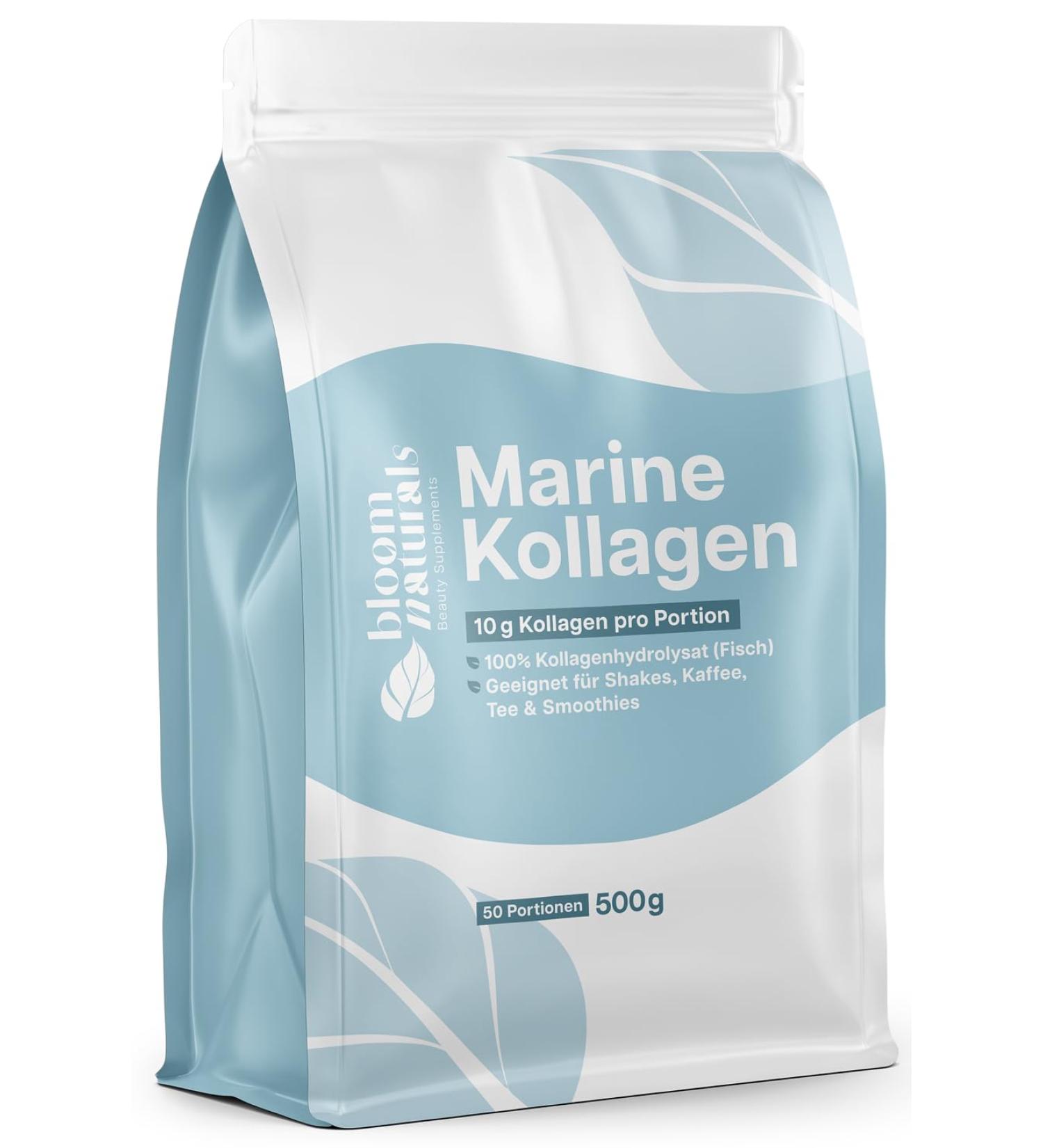 Supplement Hub Marine collagen powder 500 g highdose and tasteless fish collagen marine collagen and fish collagen laboratory tested and produced in Germany packaging may vary - Buy Online on GoSupps.com