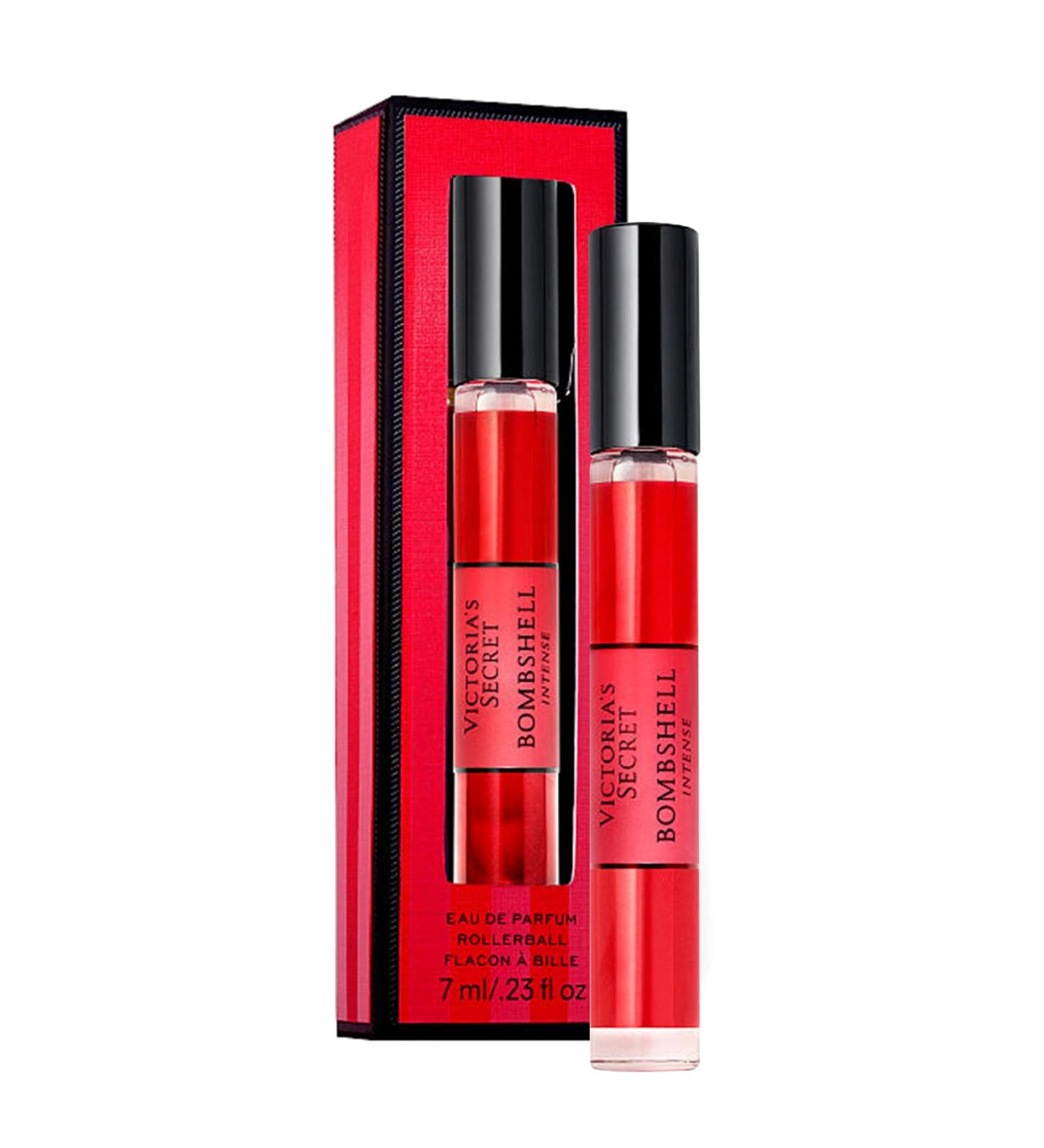 Victoria's Secret Bombshell Intense Eau de Parfum Rollerball Notes of Cherry Red Peony & Sultry Vanilla Travel Size Mini Perfumes for Women (0.23 oz) - Buy Online on GoSupps.com