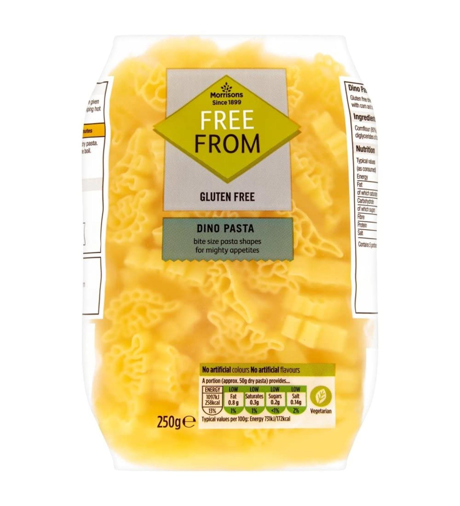 Morrisons Free From Dinosaurs Pasta 250g