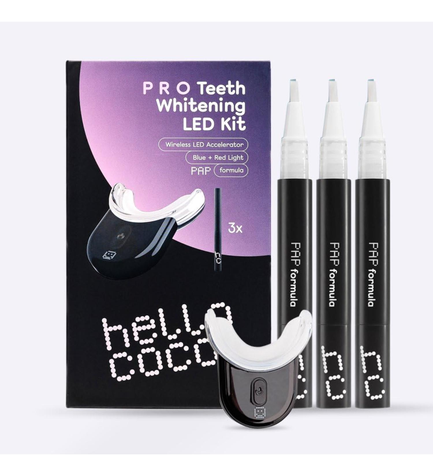 Hello Coco P R O Tooth Whitening Set Brighten Your Smile | International Shipping Available - Buy Online on GoSupps.com