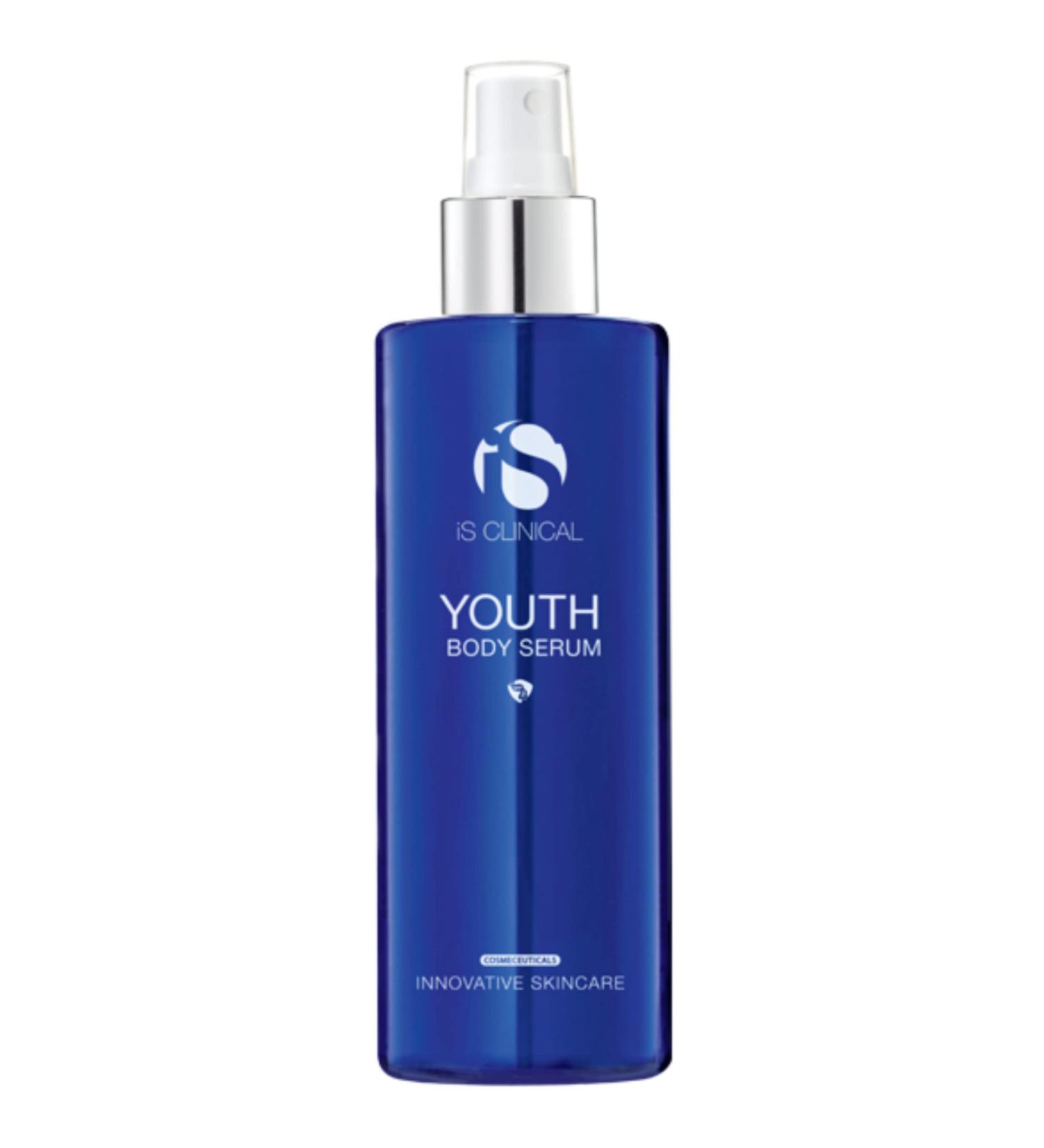 iS CLINICAL Youth Body Serum with Hyaluronic Acid 6.7 Fl Oz - Anti-Aging Body Mist - Buy Online on GoSupps.com