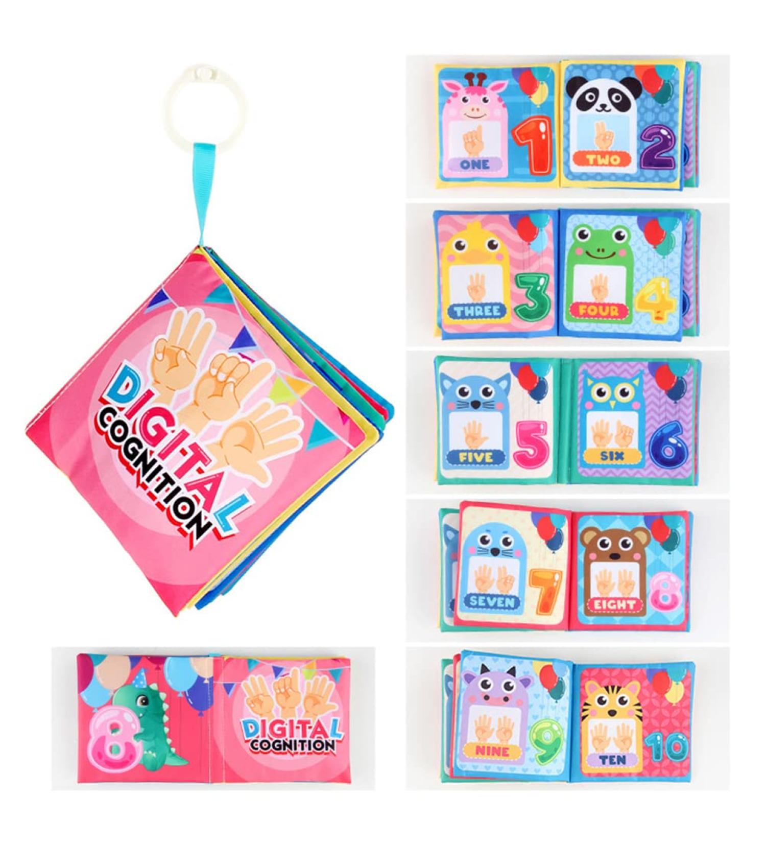 Lichengtai Fabric Quiet Book for Babies | Montessori Sensory Toys for Toddlers | Stroller Clip Educational Toy | Perfect for 6+ Months - Buy Online on GoSupps.com
