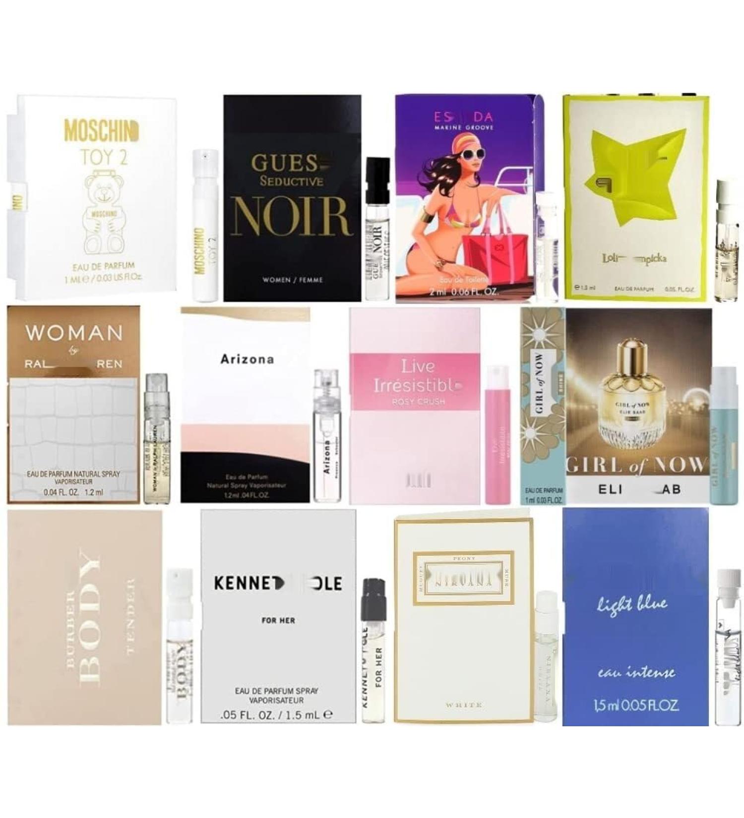 Perfume High End Designer Fragrance Sampler for Women - Lot x 12 Sample Vials - Buy Online on GoSupps.com