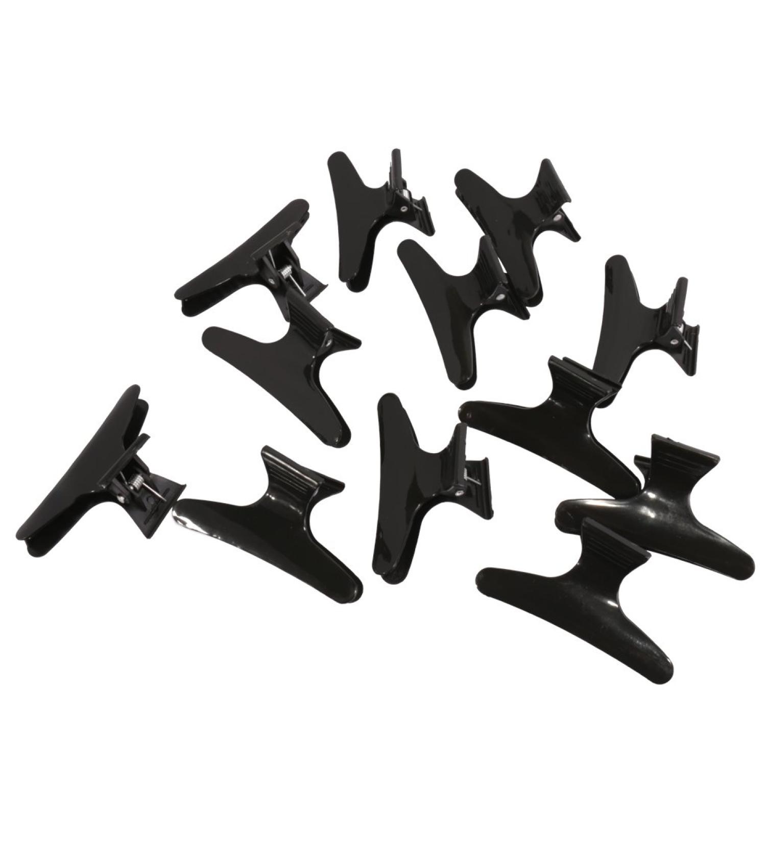 12pcs Butterfly Clips for Hairdressers | Hair Color Sectioning Grips & Tools - Perfect for Styling - Buy Online on GoSupps.com
